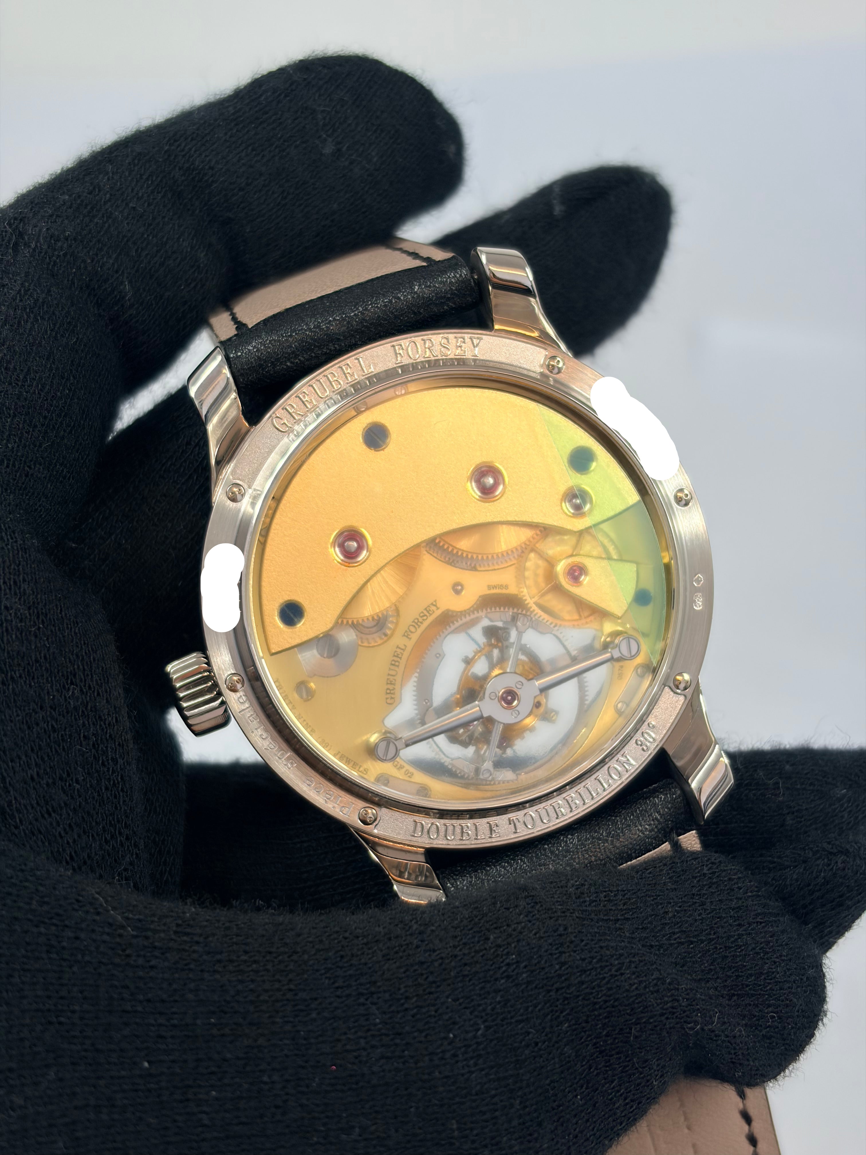 Greubel Forsey Double Tourbillon 30° Vision 18K White Gold Men’s Watch