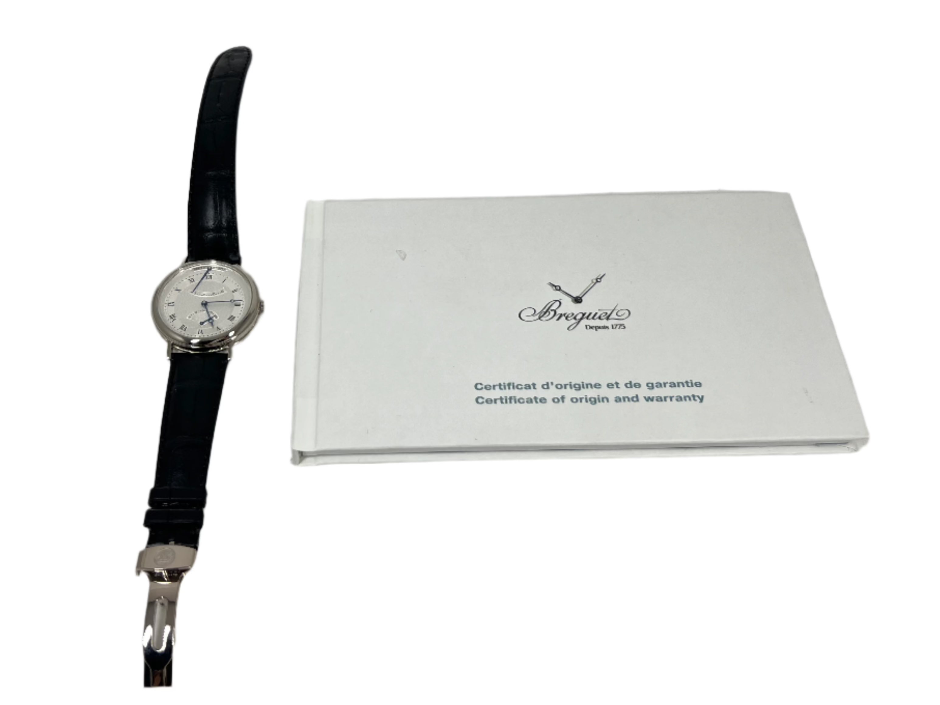 Breguet Classique 18K White Gold Mens Watch