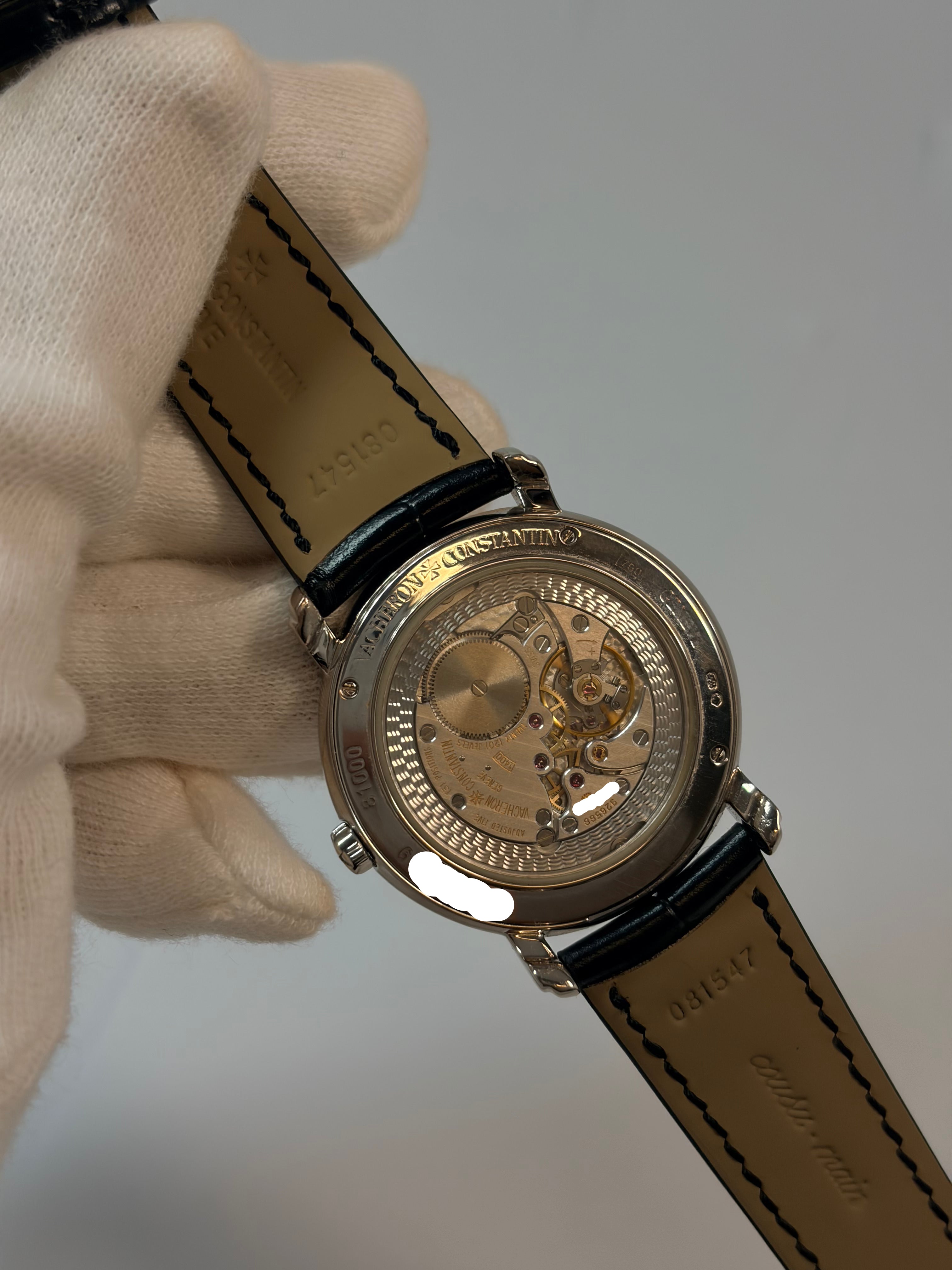 Vacheron Constantin Malte Grande Classique 18k Wite Gold Men's Watch