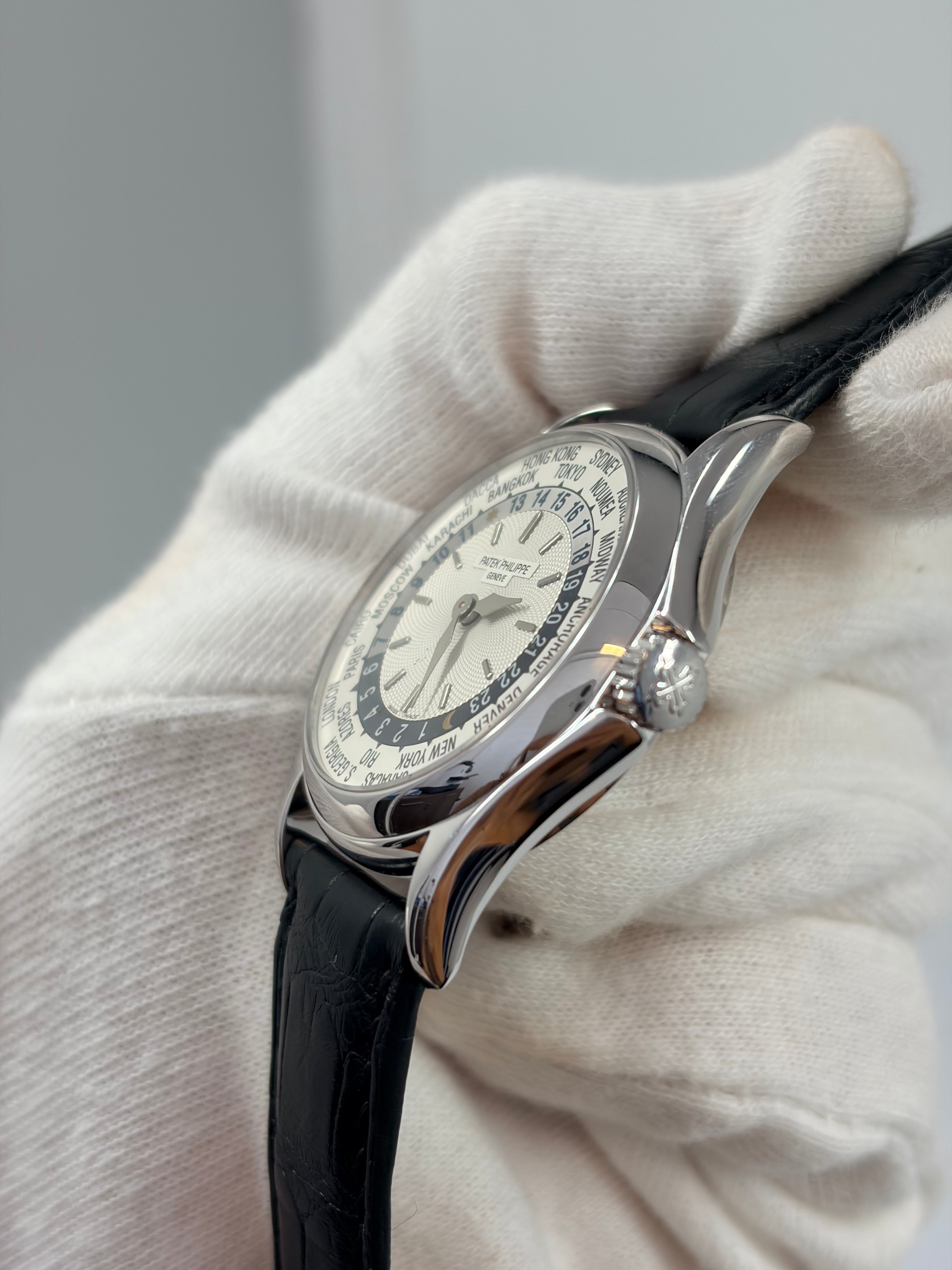 Patek Philippe World Time Automatic 18K White Gold Men’s Watch