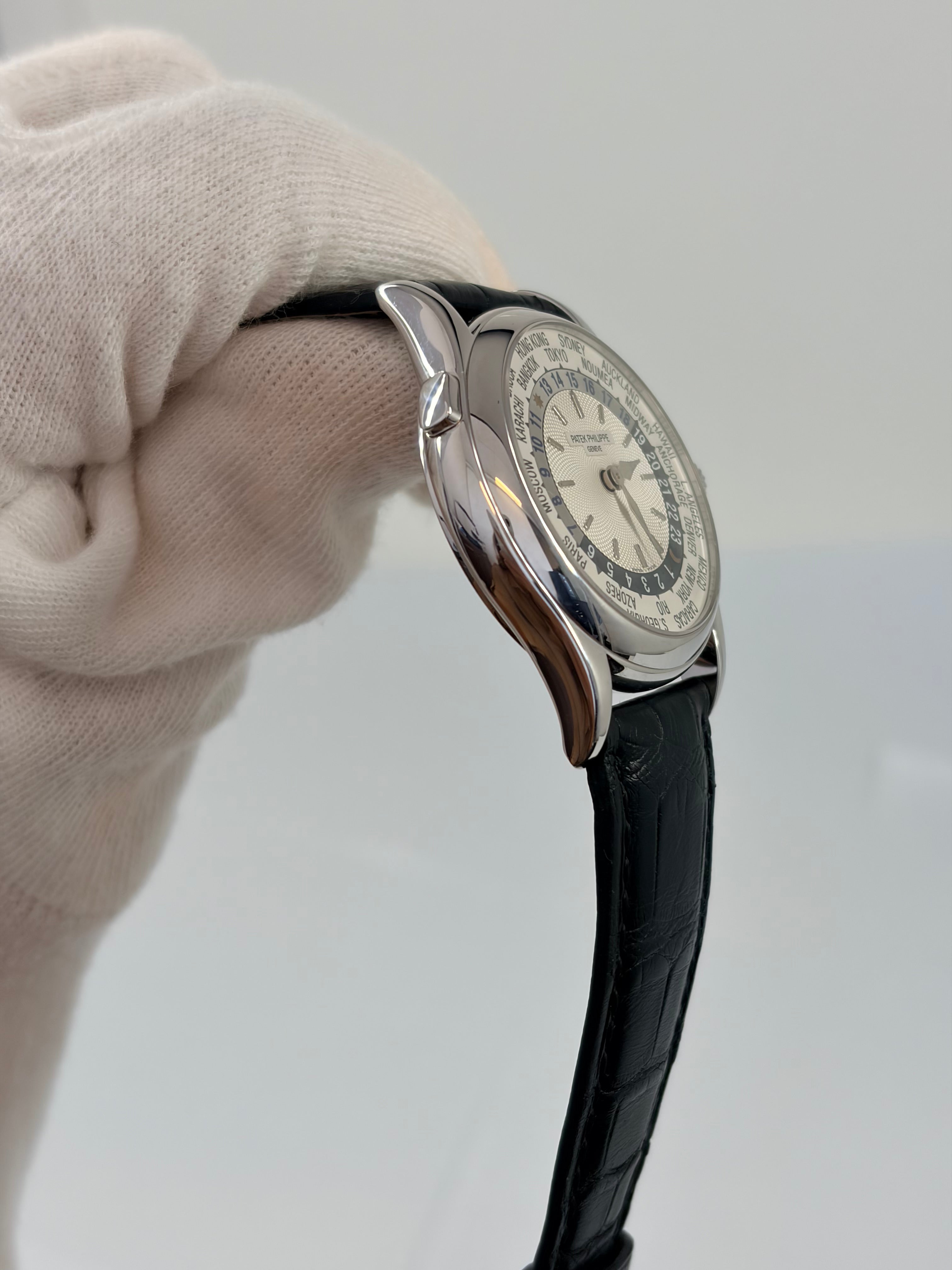 Patek Philippe World Time Automatic 18K White Gold Men’s Watch