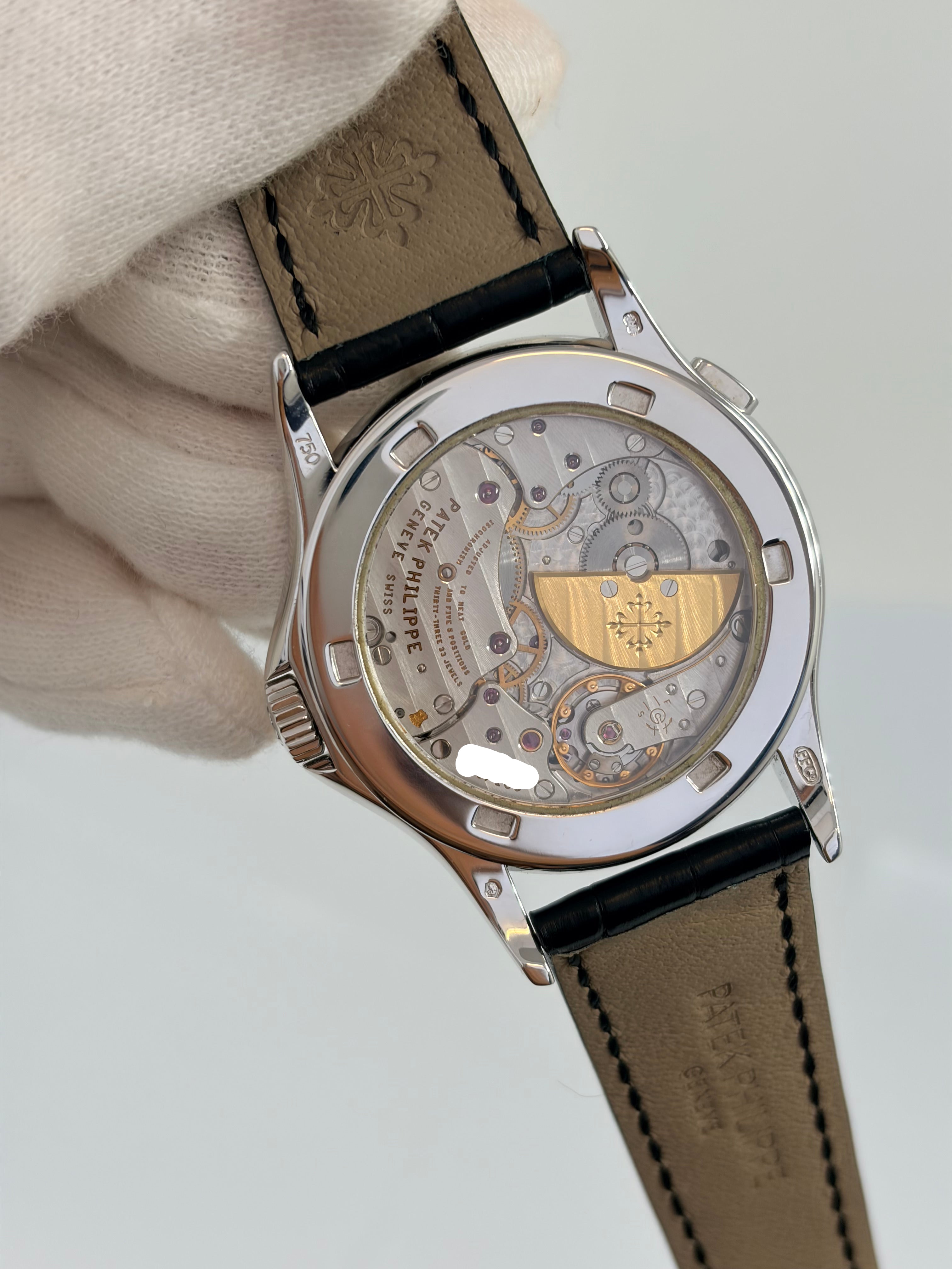 Patek Philippe World Time Automatic 18K White Gold Men’s Watch