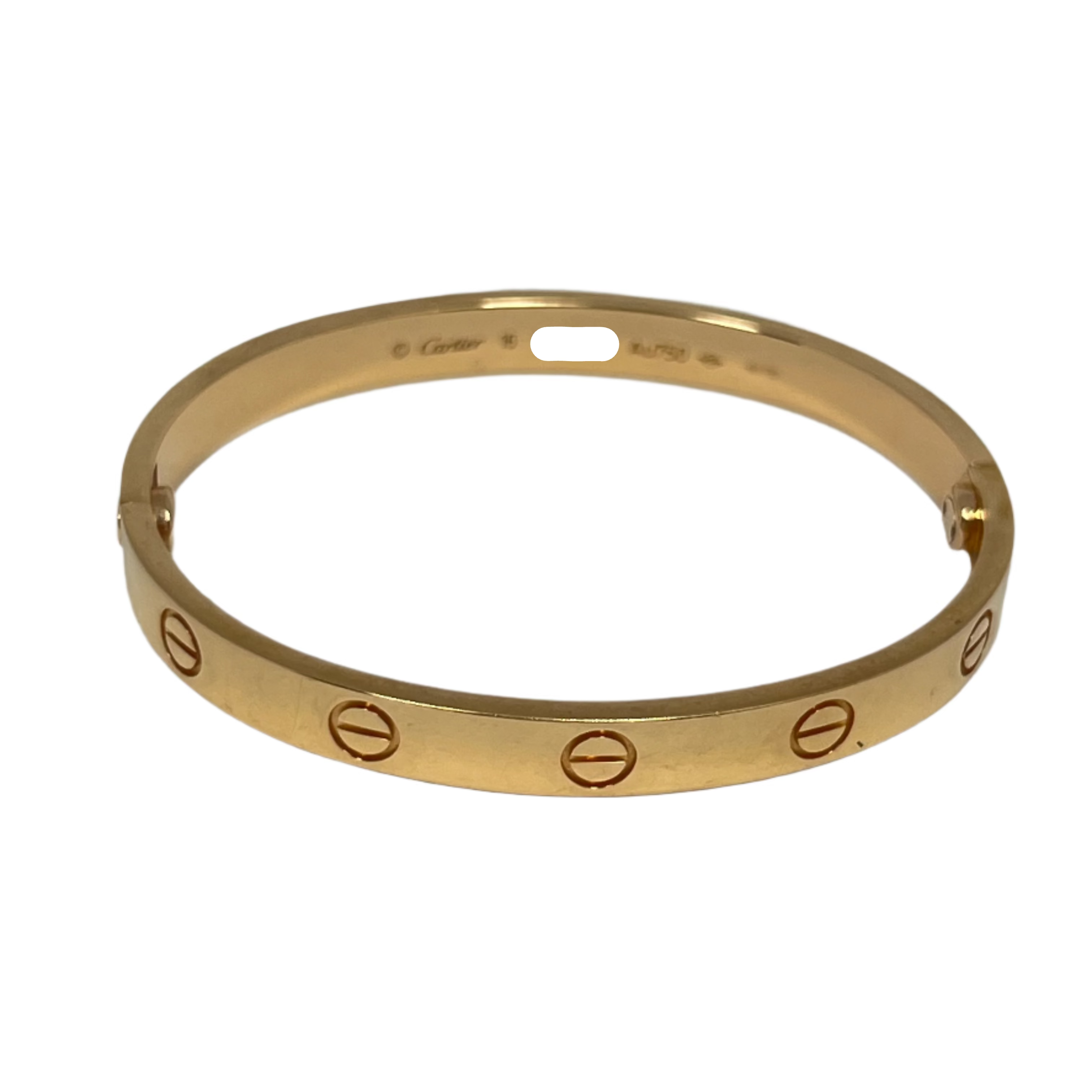 Cartier Love 18K Rose Gold with a Screwdriver Lady's Bracelet