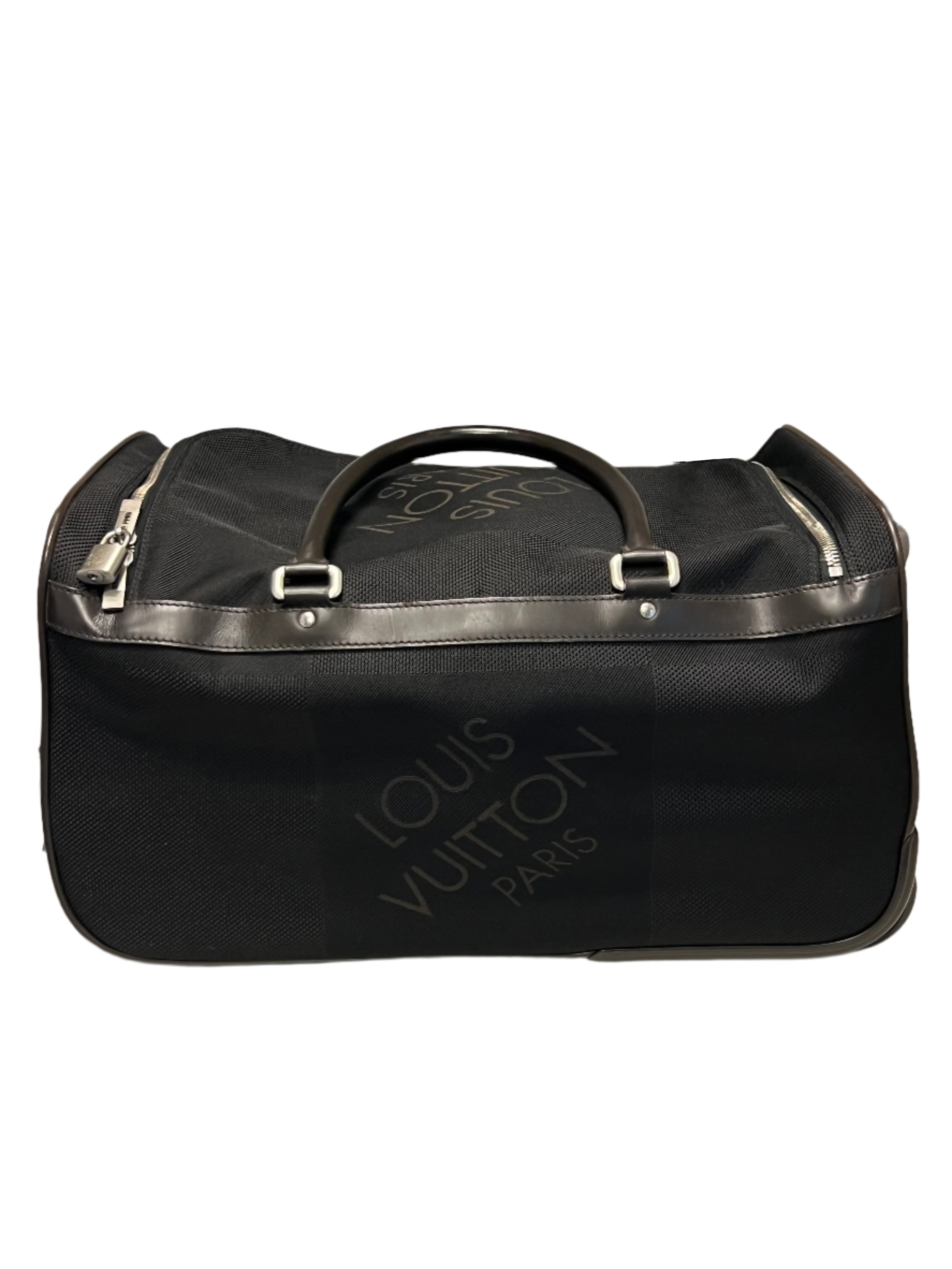 Louis Vuitton Black Damier Eole 60 Rolling Duffle Bag