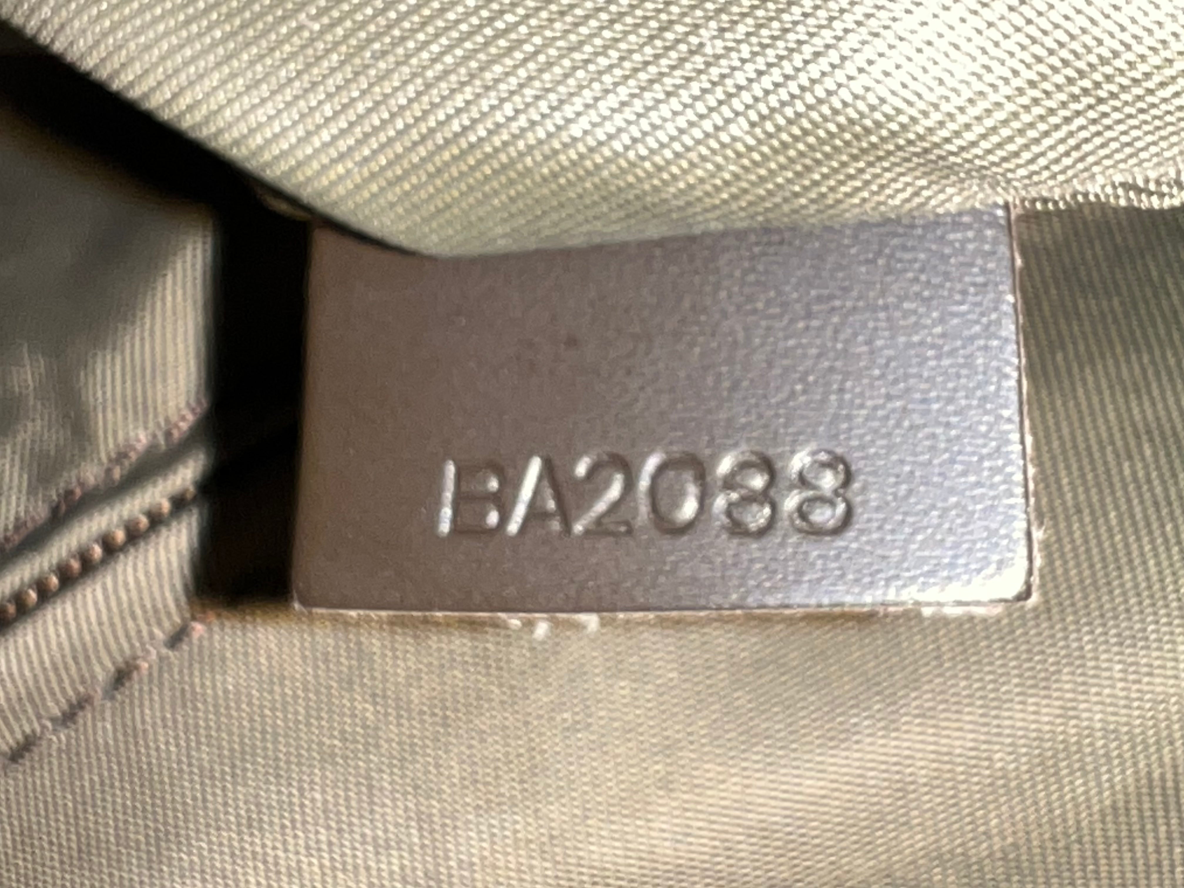 Louis Vuitton Black Damier Eole 60 Rolling Duffle Bag