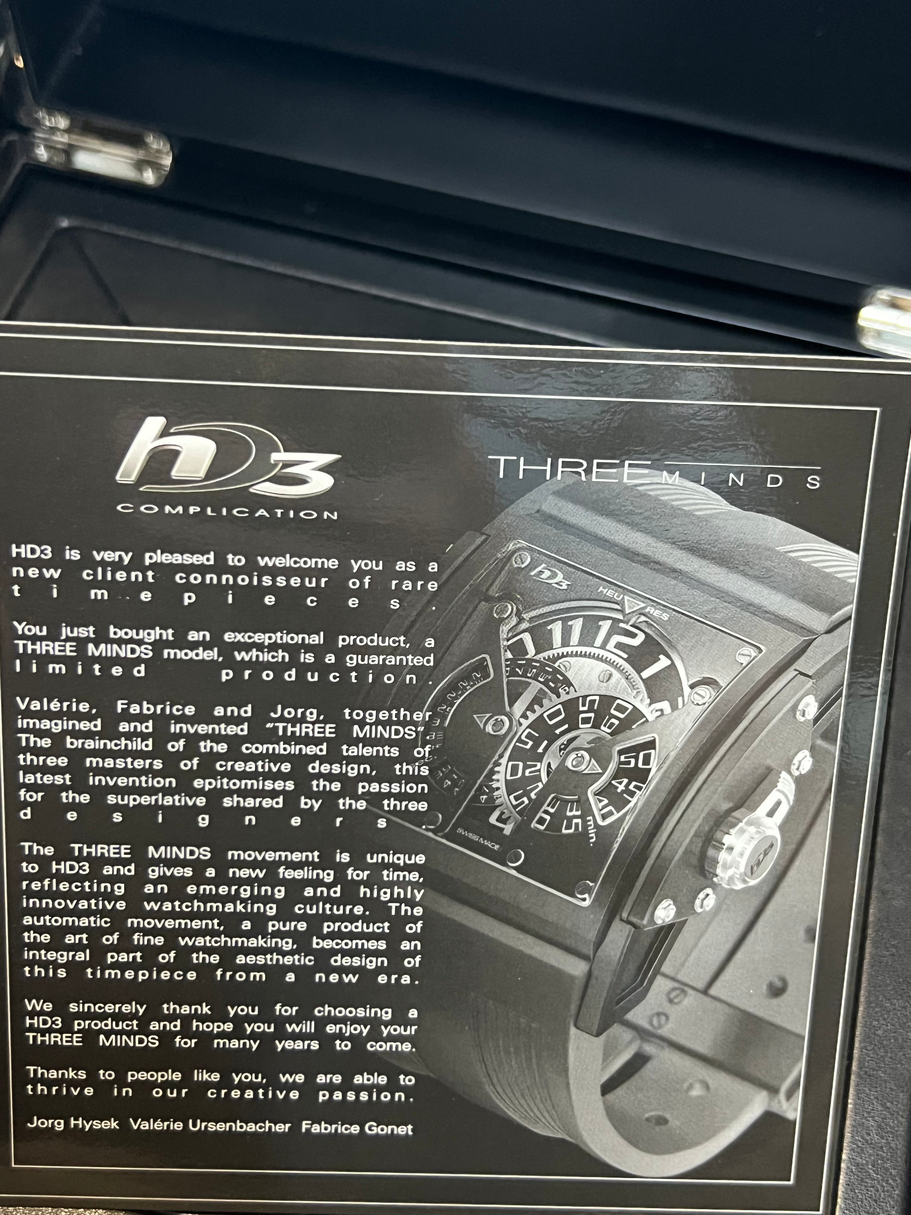 HD3: Idalgo XT1 Limited Edition Men’s Watch