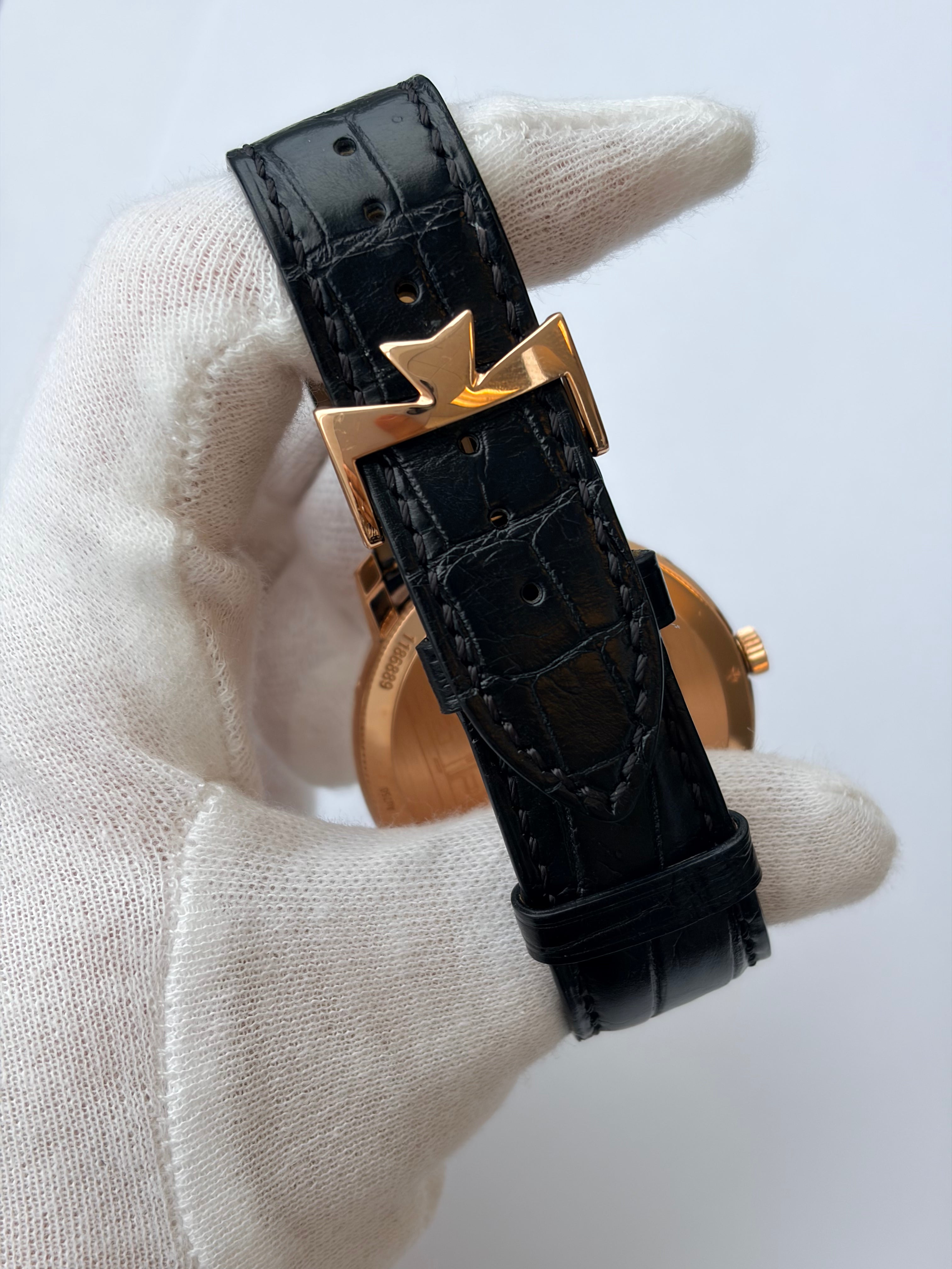 Vacheron Constantin Patrimony 18K Rose-Gold Men’s Watch