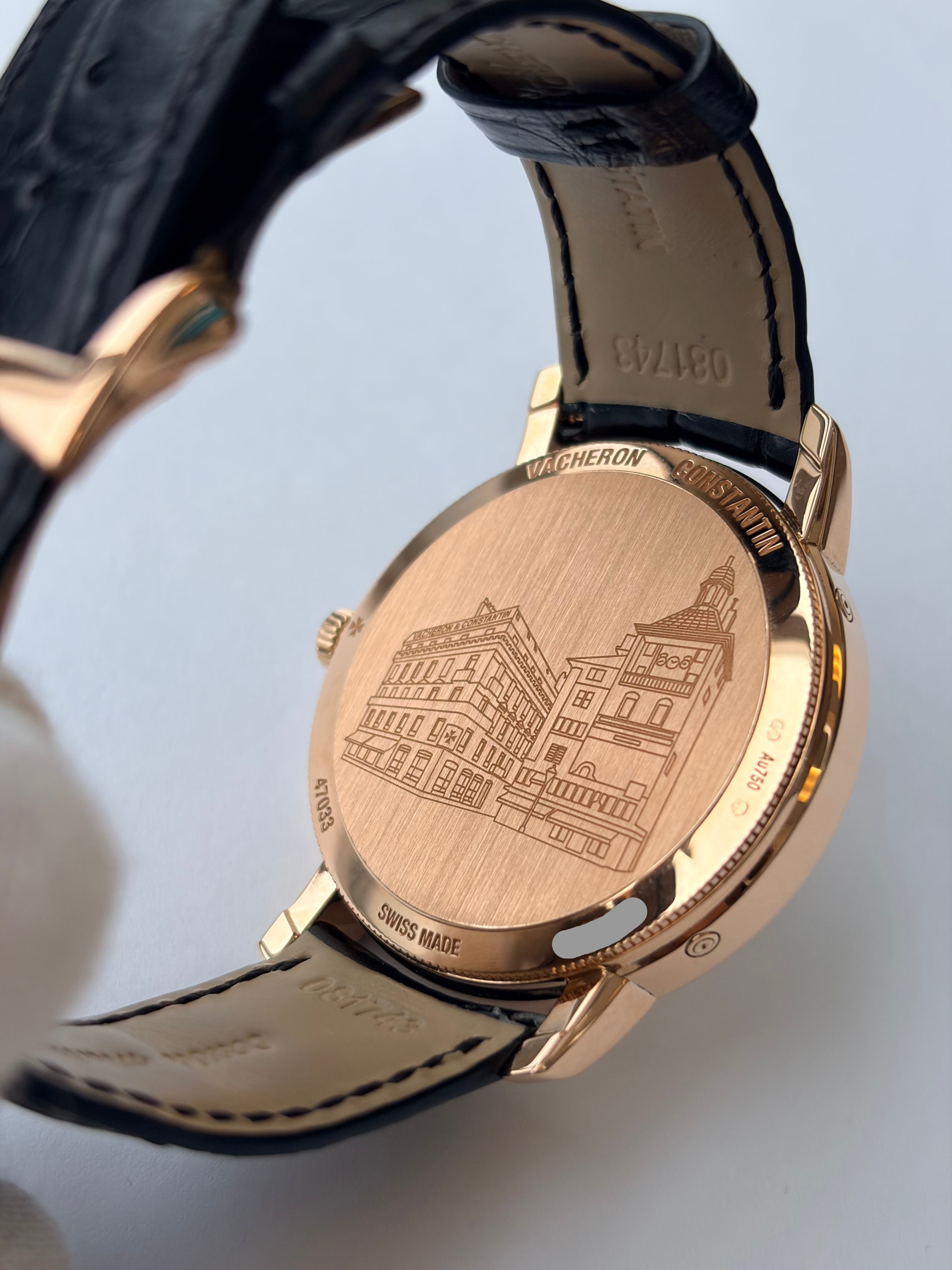 Vacheron Constantin Patrimony 18K Rose-Gold Men’s Watch