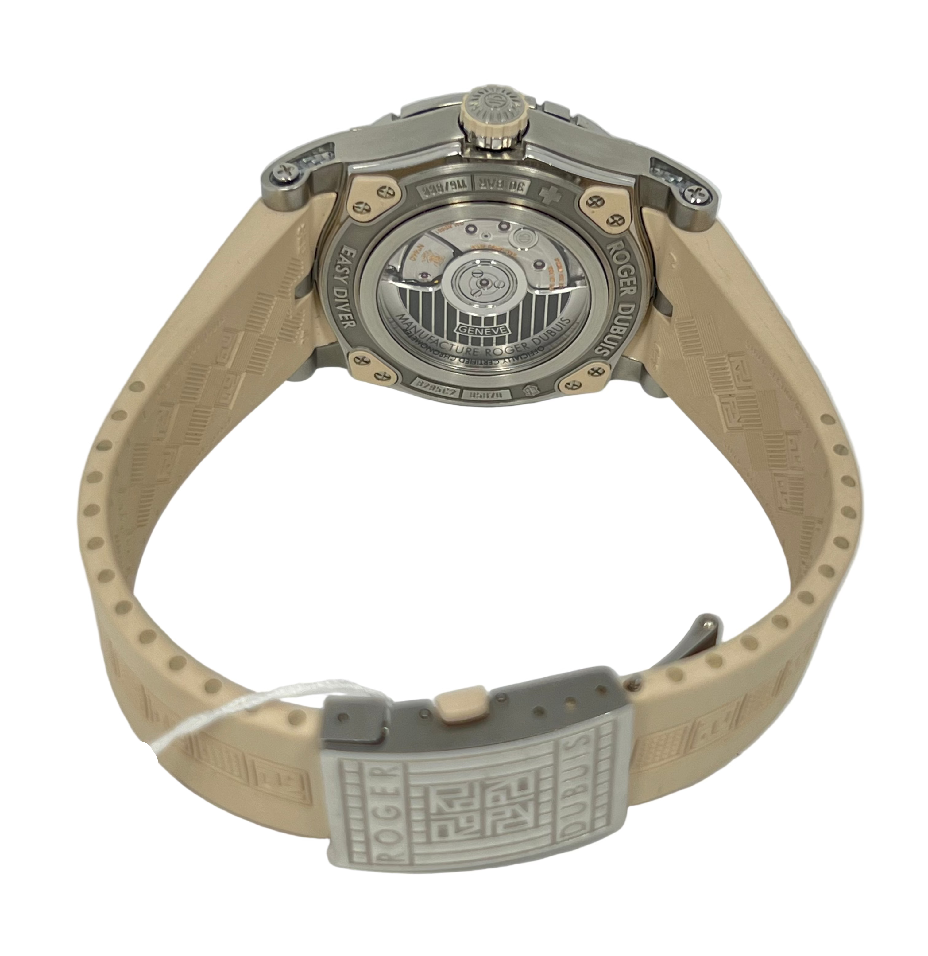 Roger Dubuis Easy Diver Jewellery Stainless Steel & Diamonds Lady's Watch