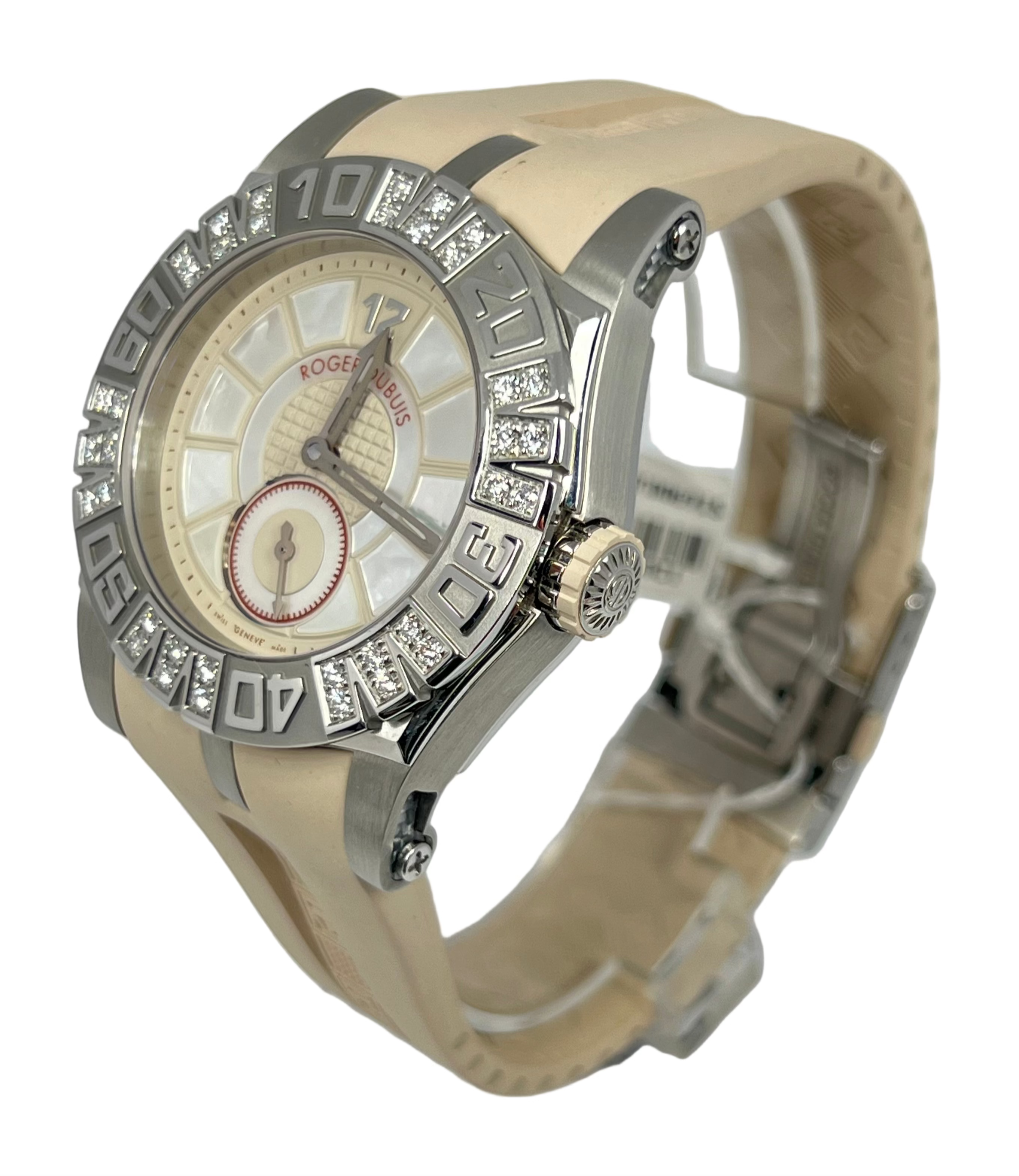 Roger Dubuis Easy Diver Jewellery Stainless Steel & Diamonds Lady's Watch