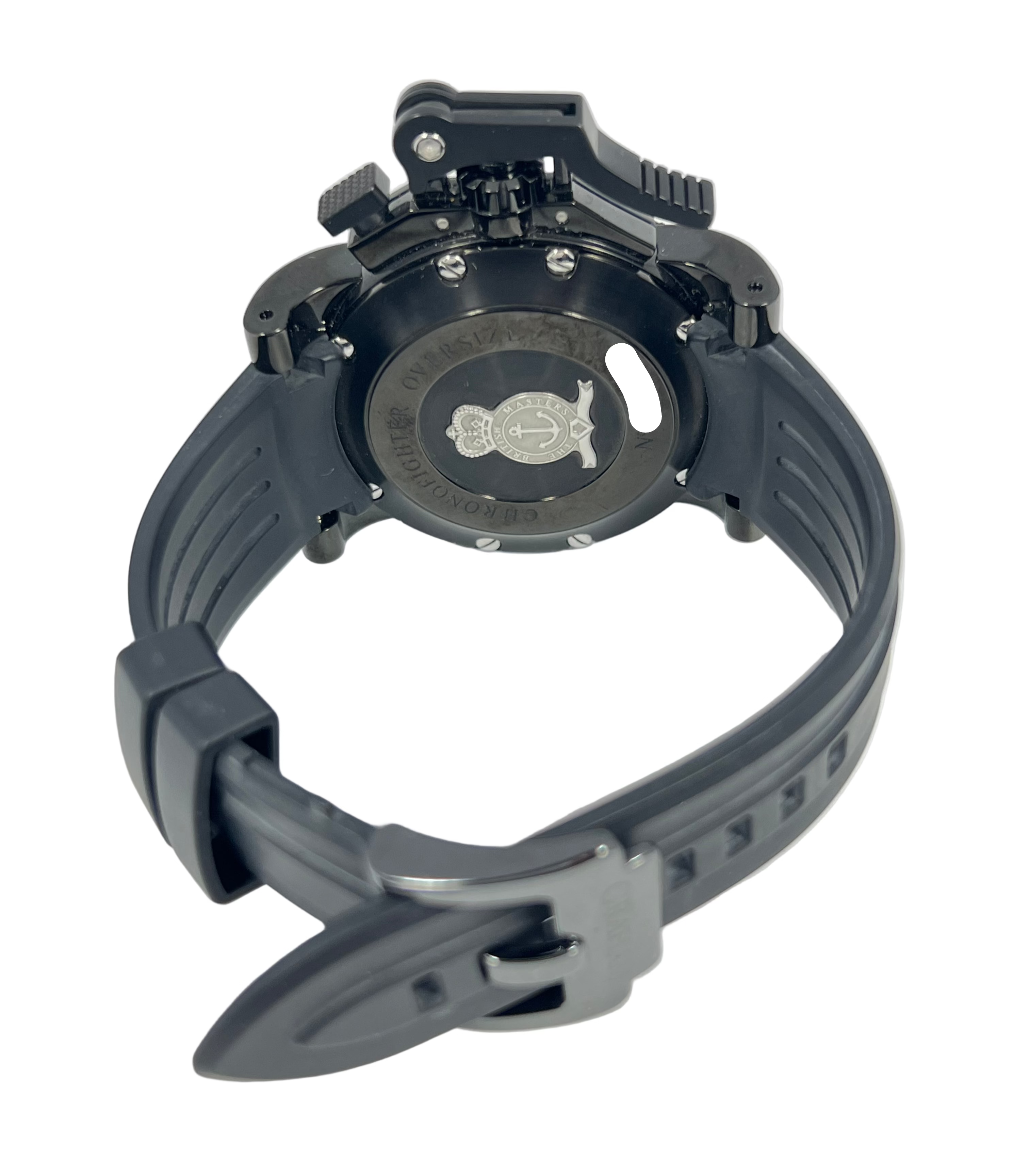 Graham Chronofighter Oversize Diver Chronograph PVD Stainless Steel Men's Watch