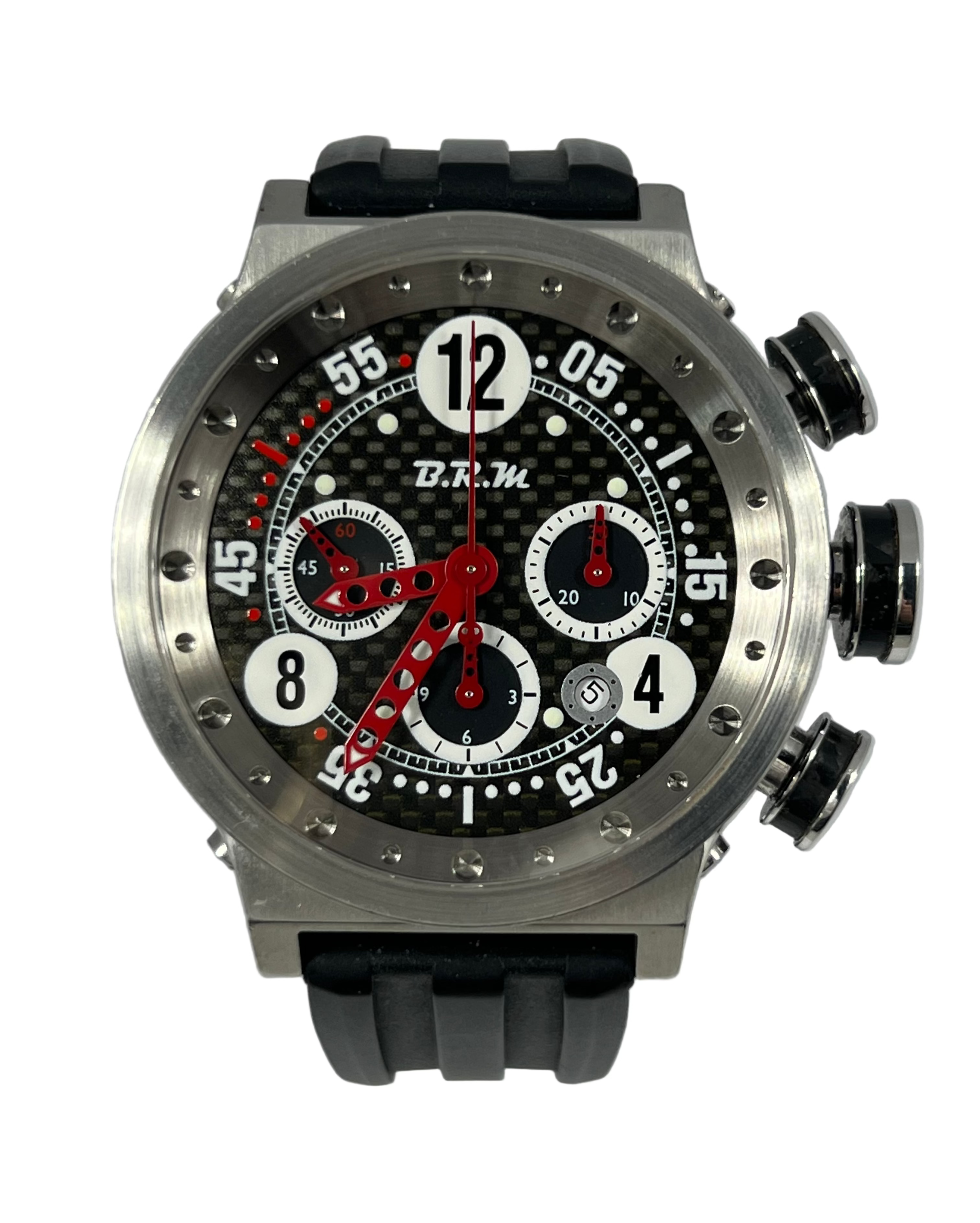 B.R.M. GP Chronograph Stainless Steel Men's Watcn