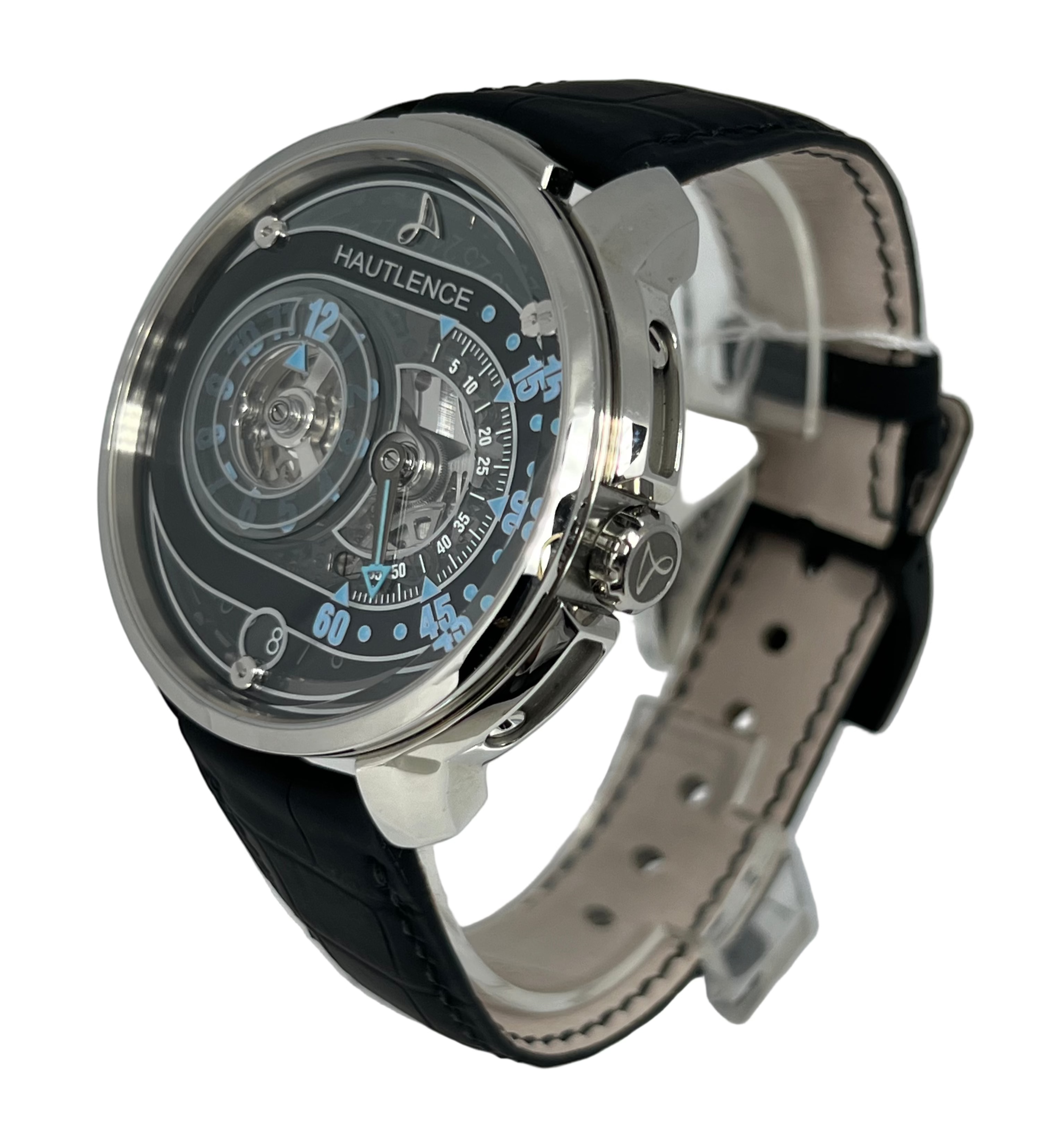 Hautlence Avant-Garde Retrograde Stainless Steel Men's Watch