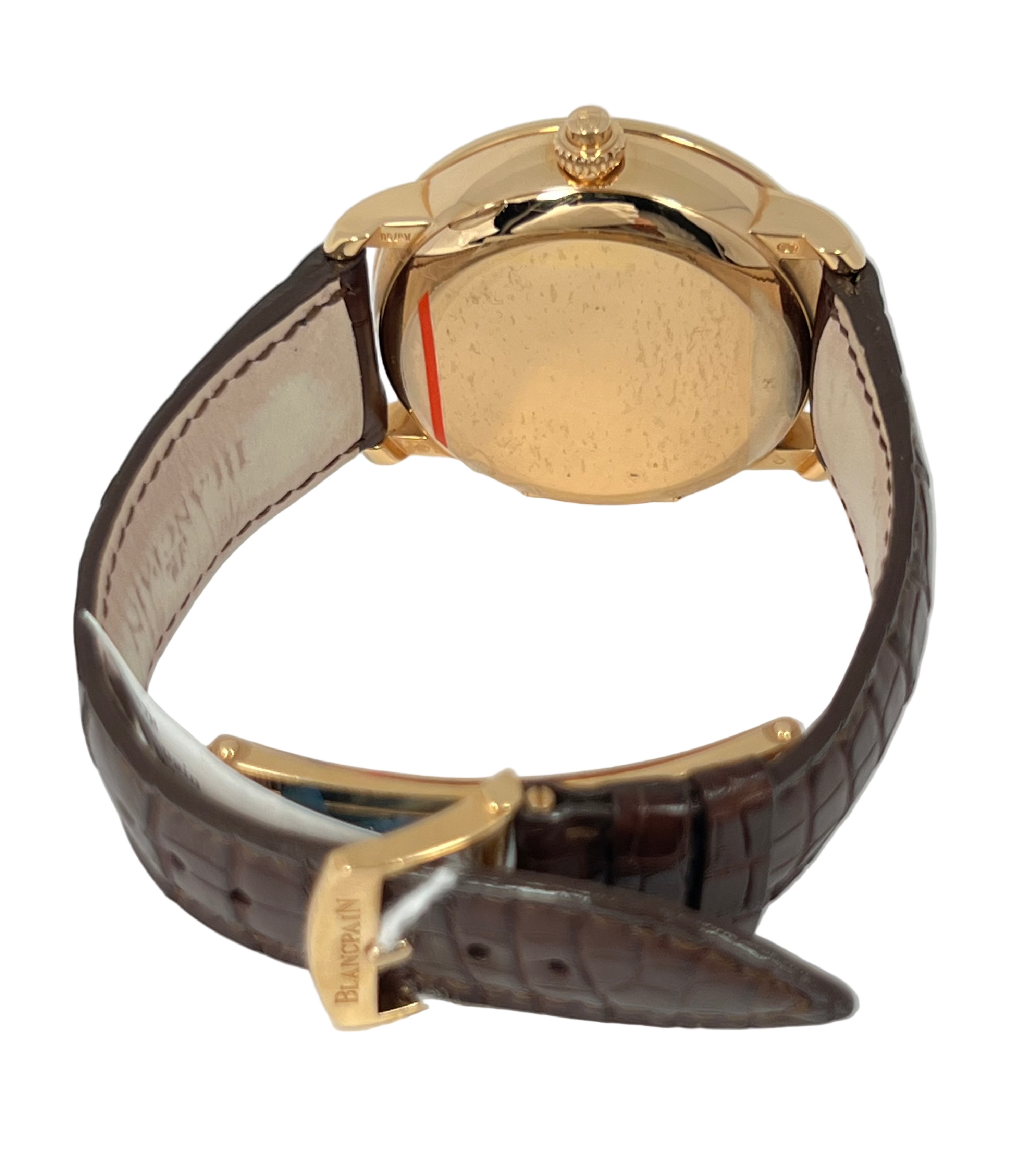 Blancpain Villeret Half Timezone 18K Rose Gold Men's Watch