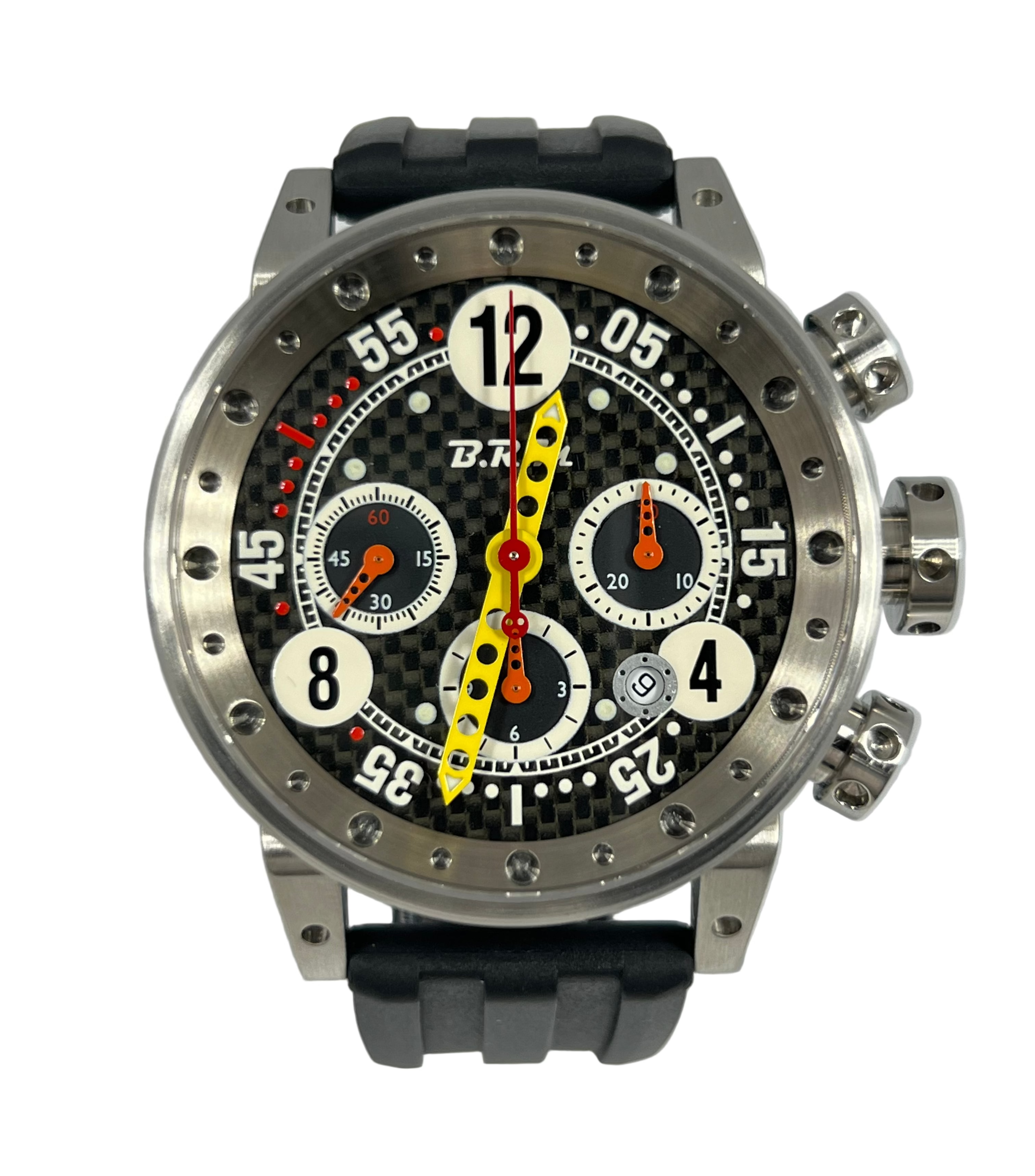 B.R.M. GP Chronograph Stainless Steel Men's Watcn