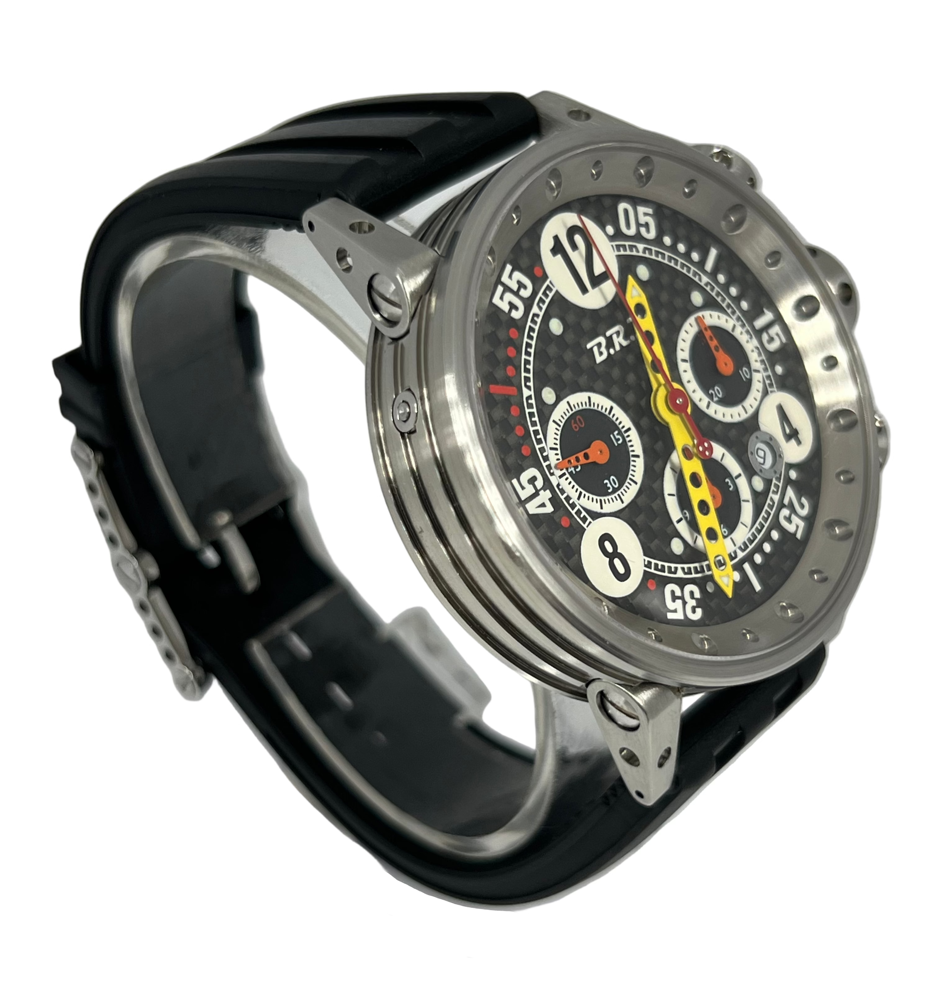 B.R.M. GP Chronograph Stainless Steel Men's Watcn