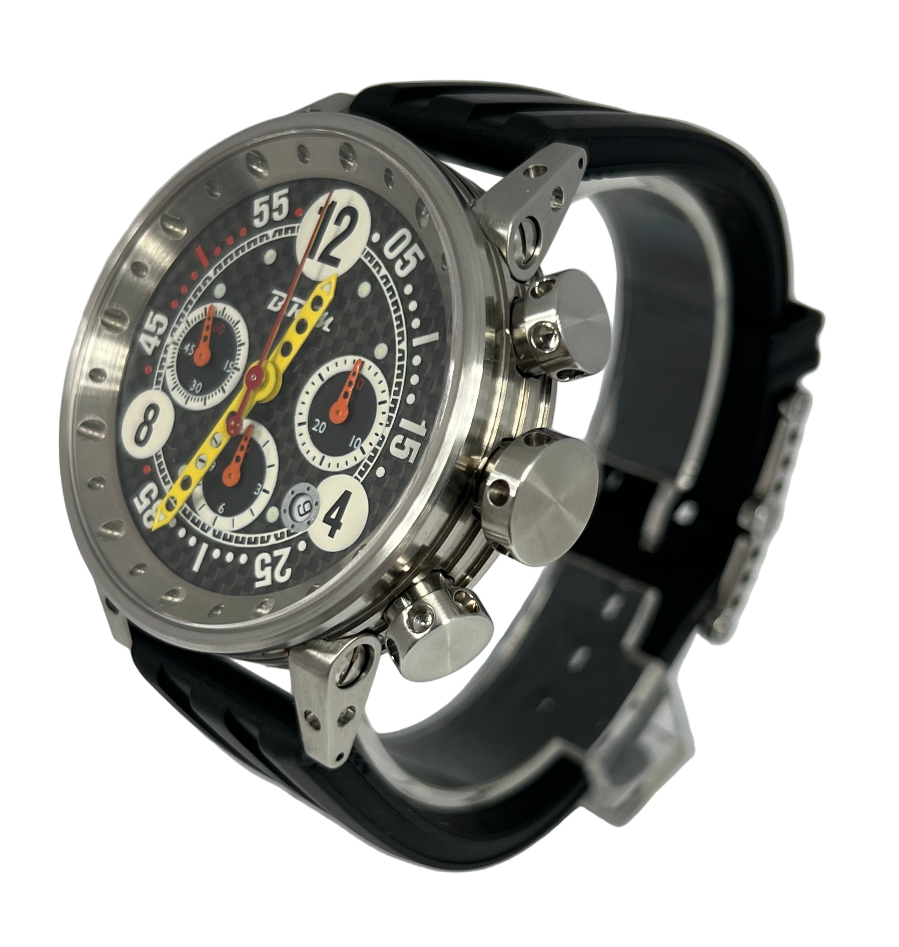 B.R.M. GP Chronograph Stainless Steel Men's Watcn