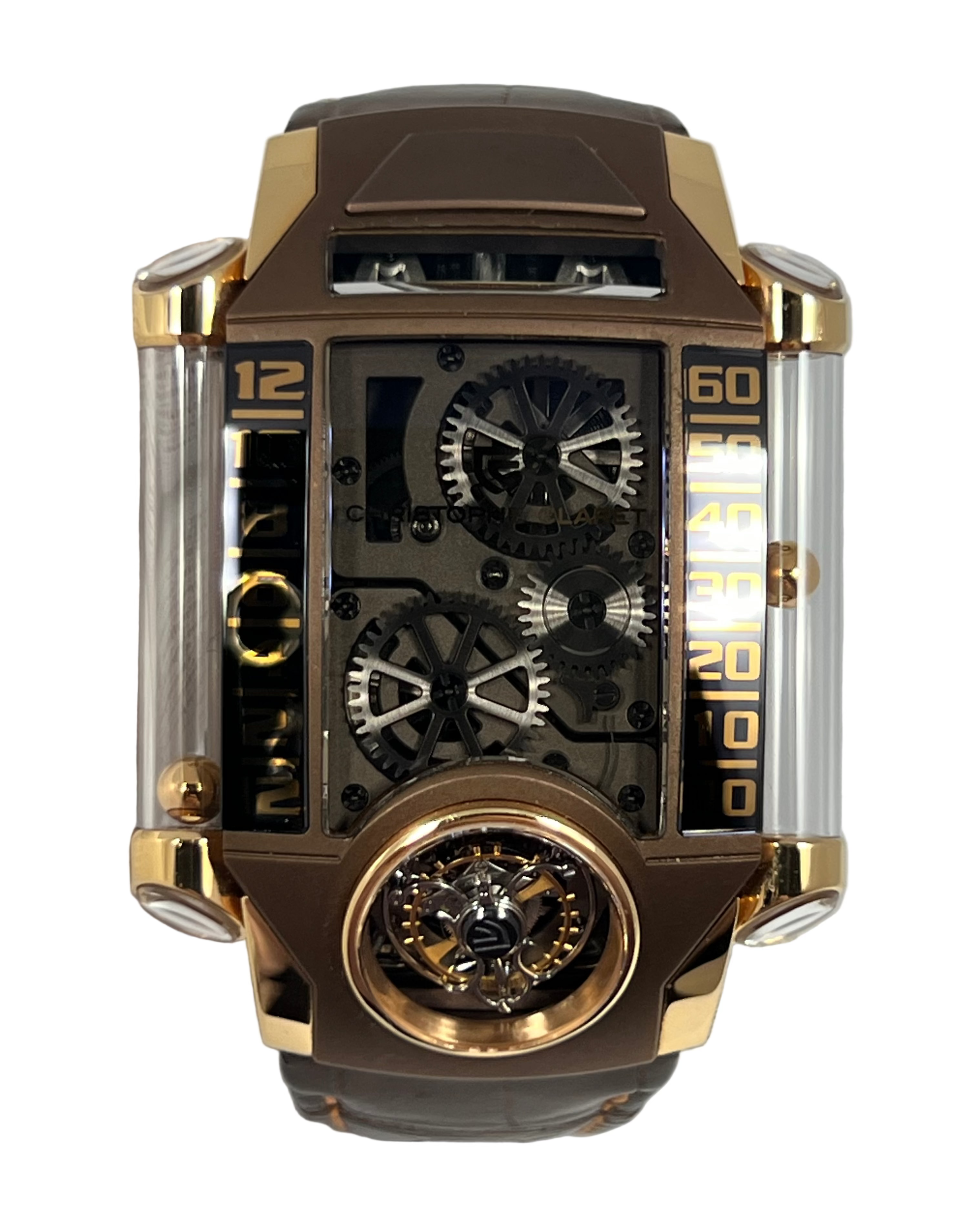 Christophe Claret 18K Rose Gold & Titanium Men's Watch