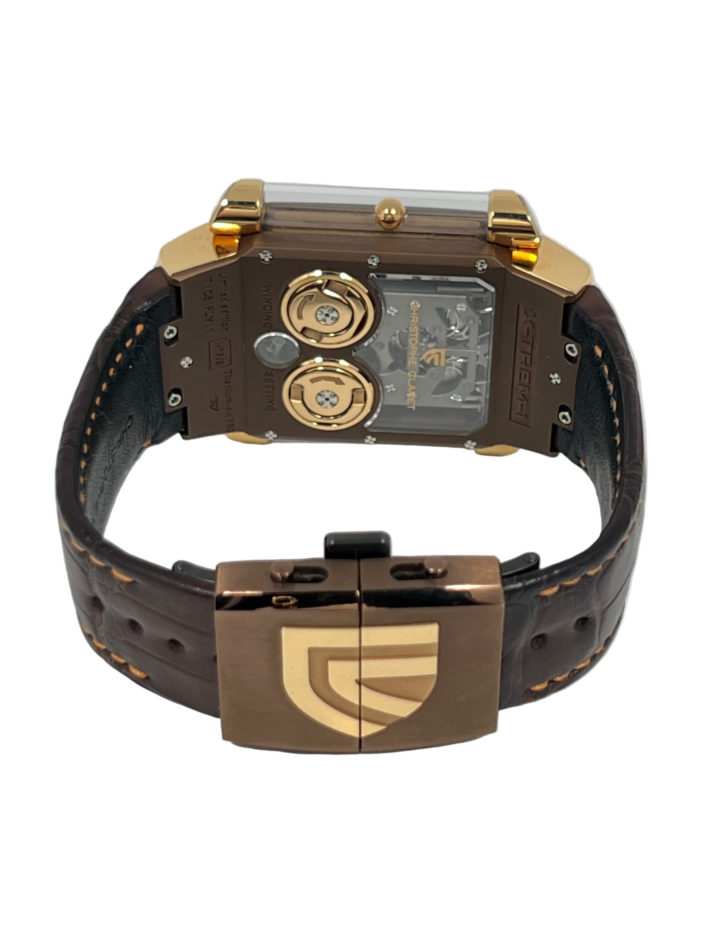 Christophe Claret 18K Rose Gold & Titanium Men's Watch