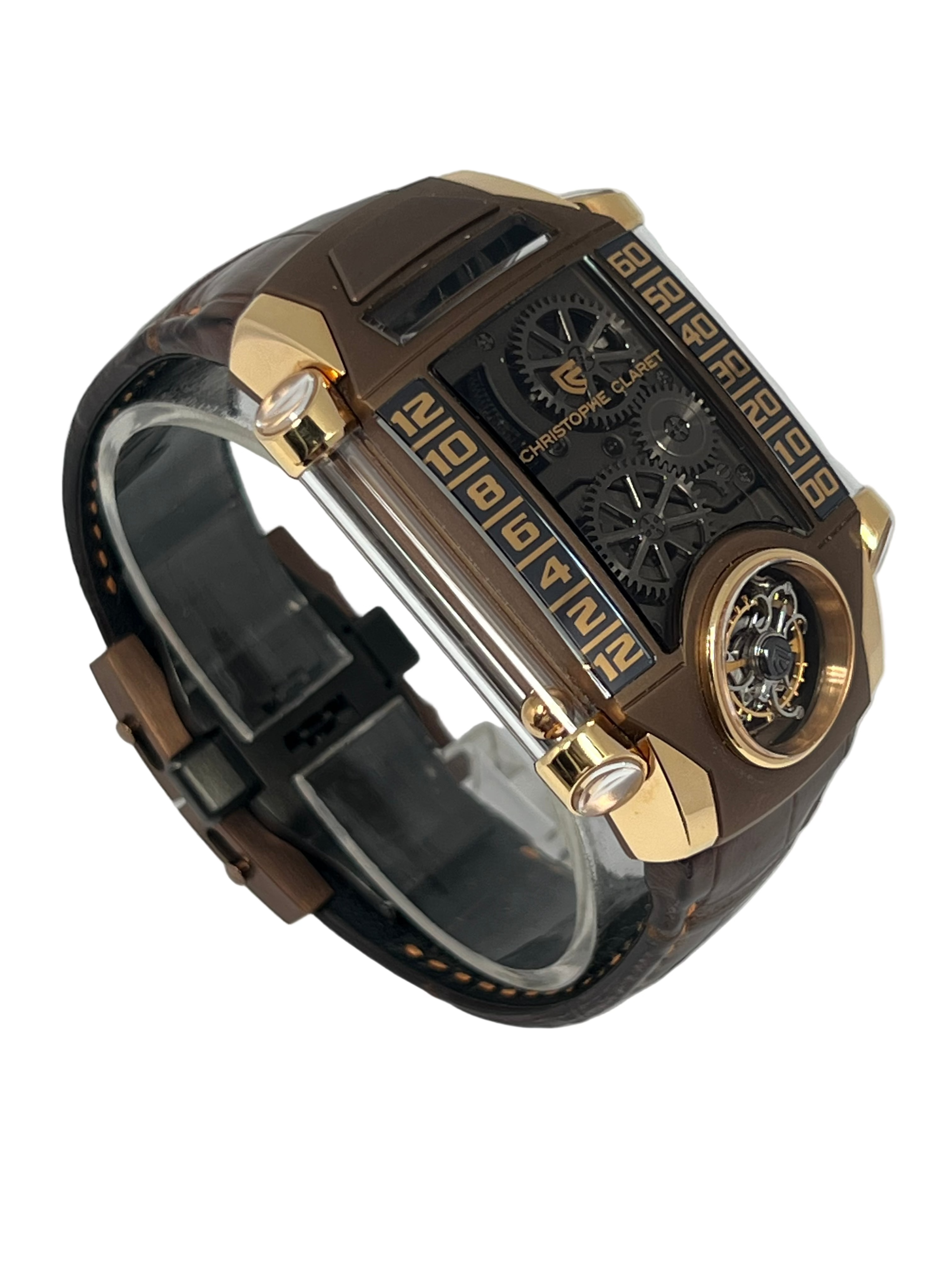 Christophe Claret 18K Rose Gold & Titanium Men's Watch