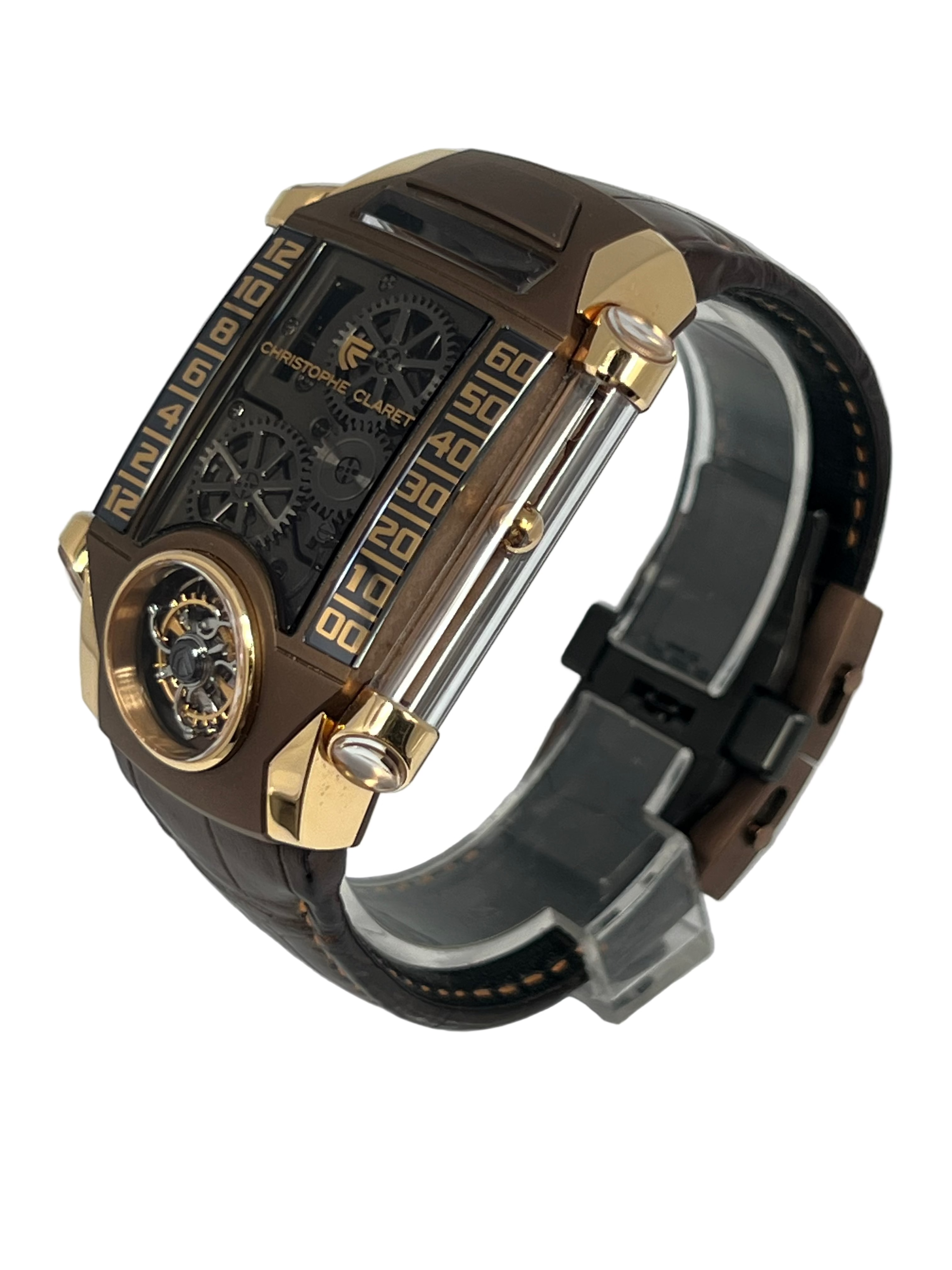 Christophe Claret 18K Rose Gold & Titanium Men's Watch