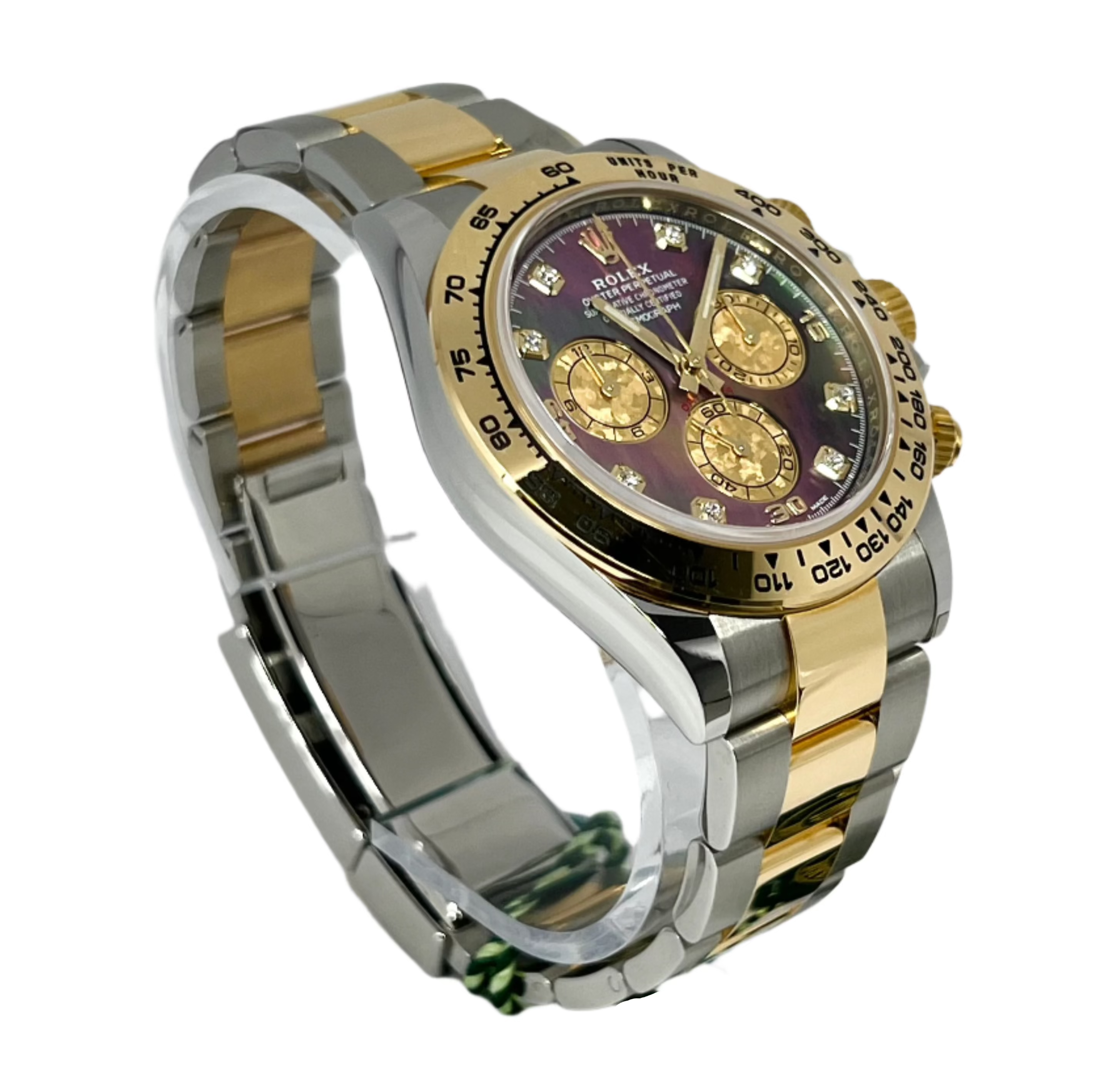 Rolex Cosmograph Daytona Chronograph Stainless steel & 18K Yellow Gold & Diamonds Unisex Watch