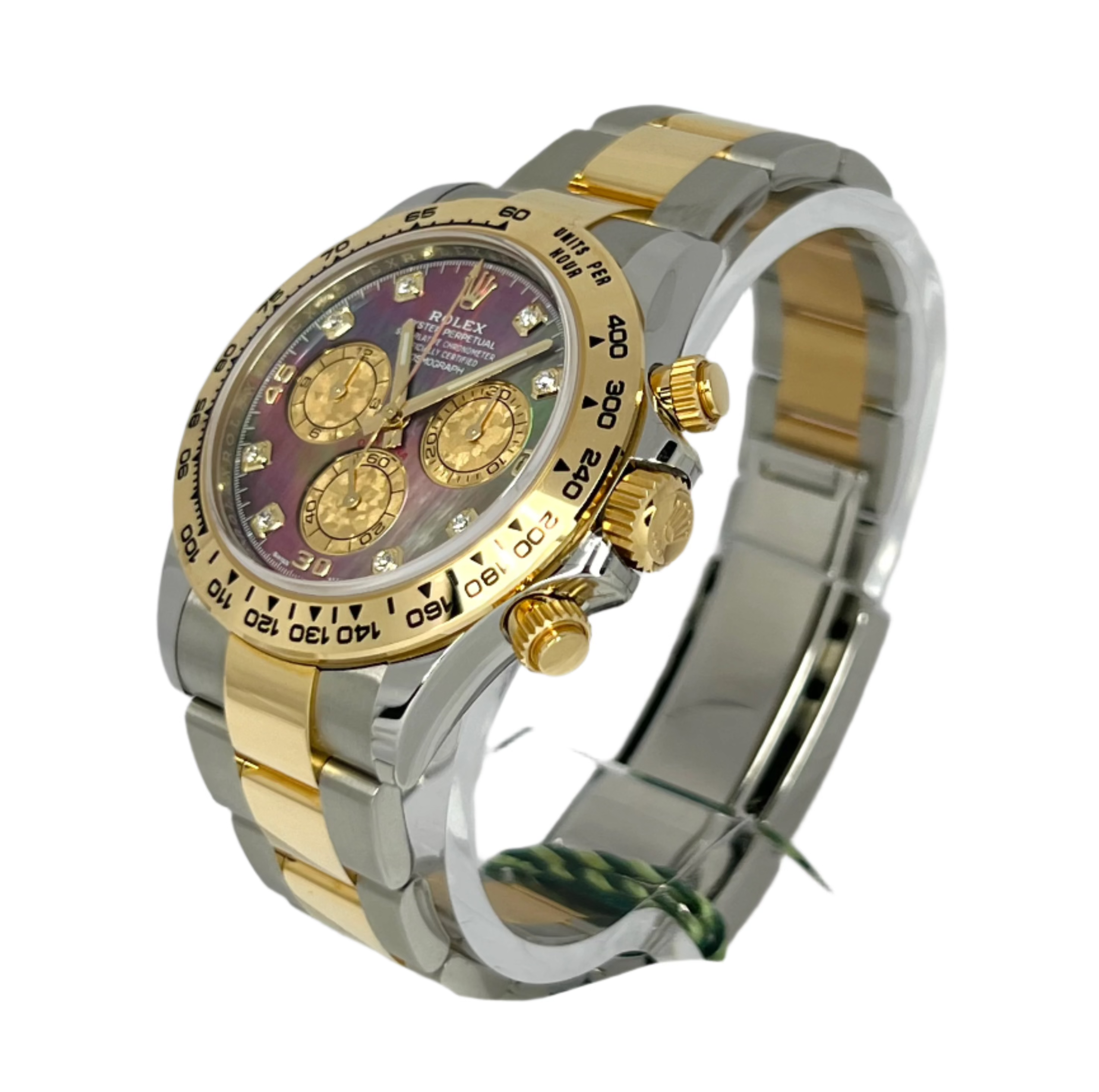 Rolex Cosmograph Daytona Chronograph Stainless steel & 18K Yellow Gold & Diamonds Unisex Watch