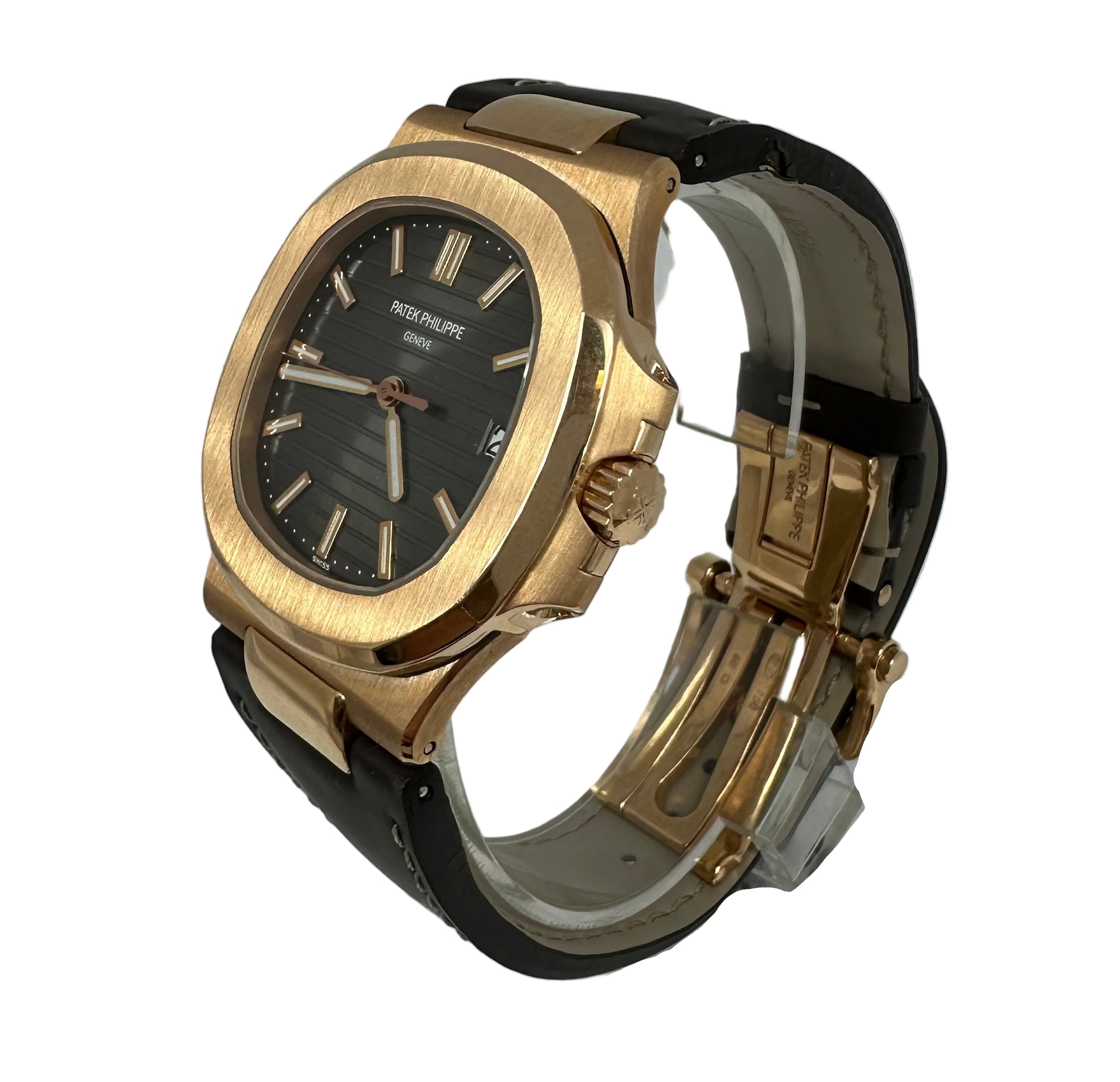 Patek Philippe Nautilus 18K Rose Gold Men's Watch