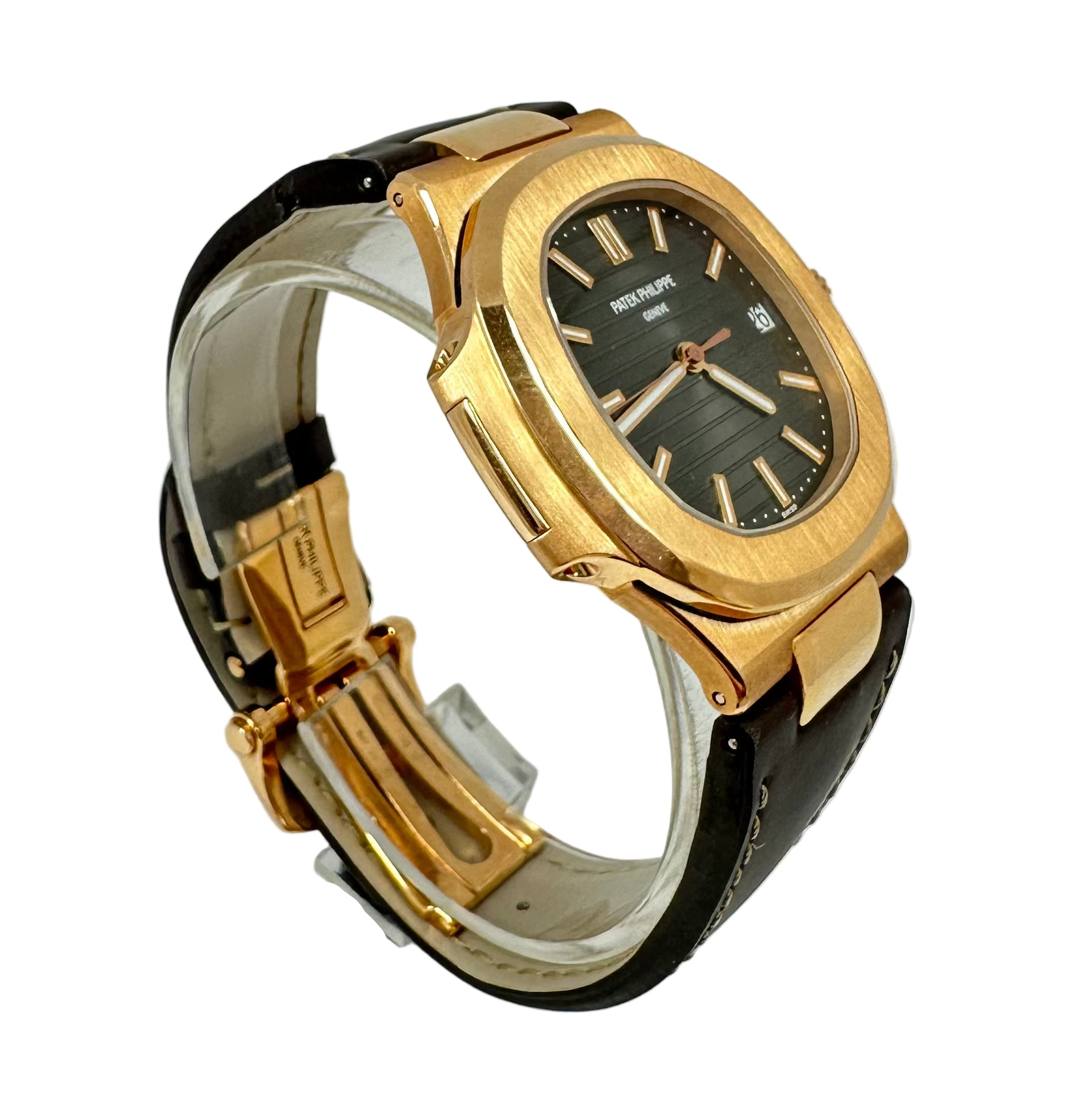 Patek Philippe Nautilus 18K Rose Gold Men's Watch