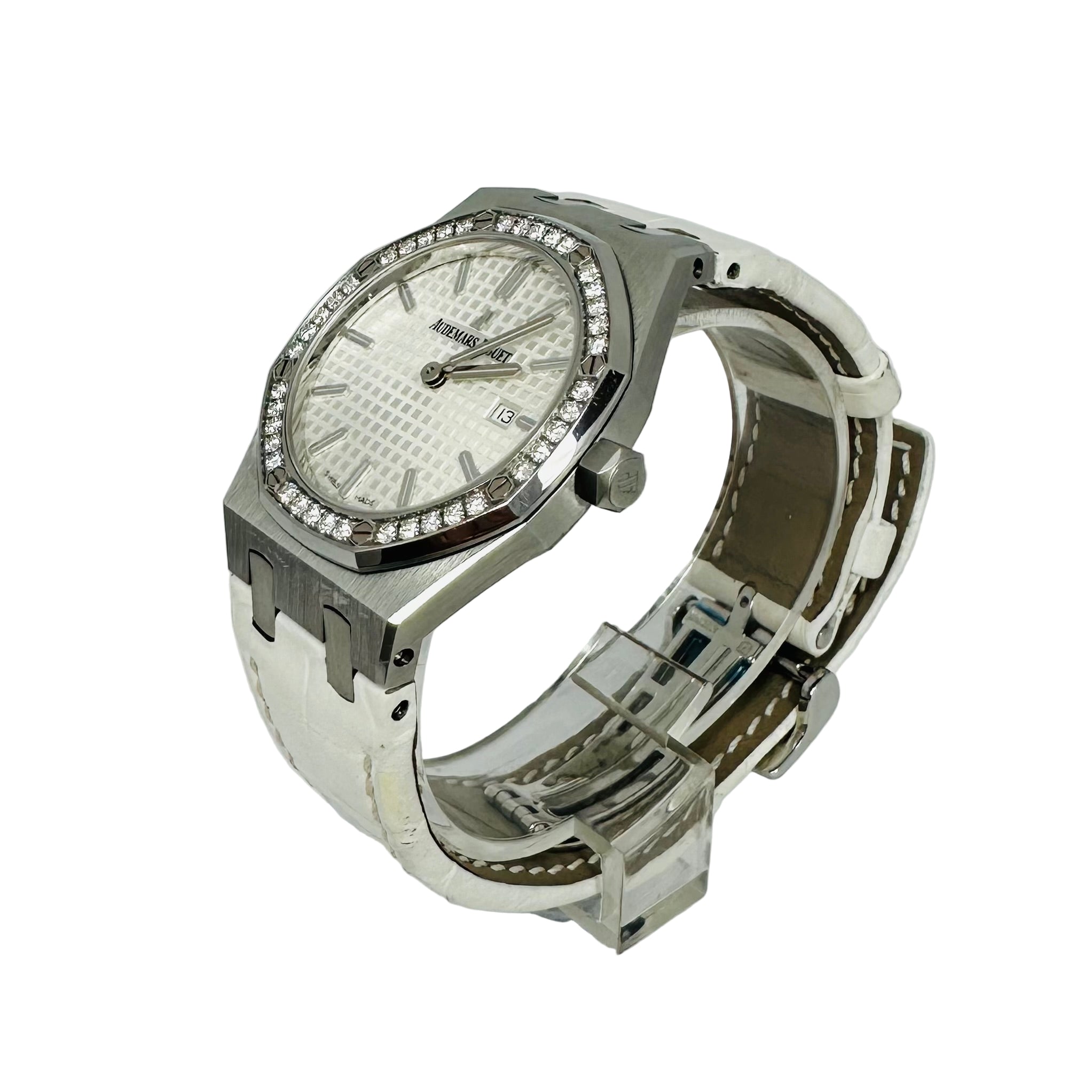 Audemars Piguet Royal Oak Offshore Stainless Steel & Diamonds Lady's Watch
