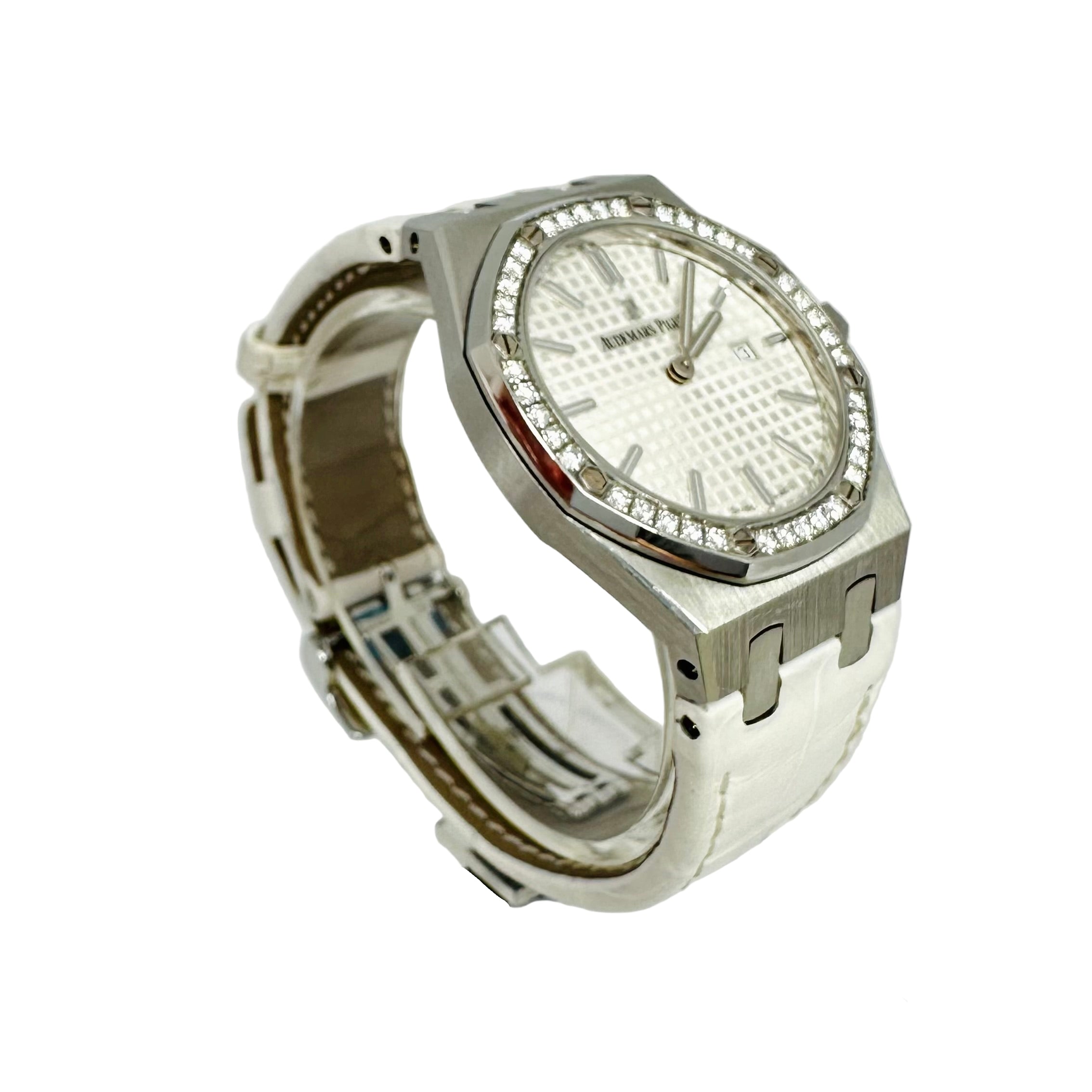 Audemars Piguet Royal Oak Offshore Stainless Steel & Diamonds Lady's Watch