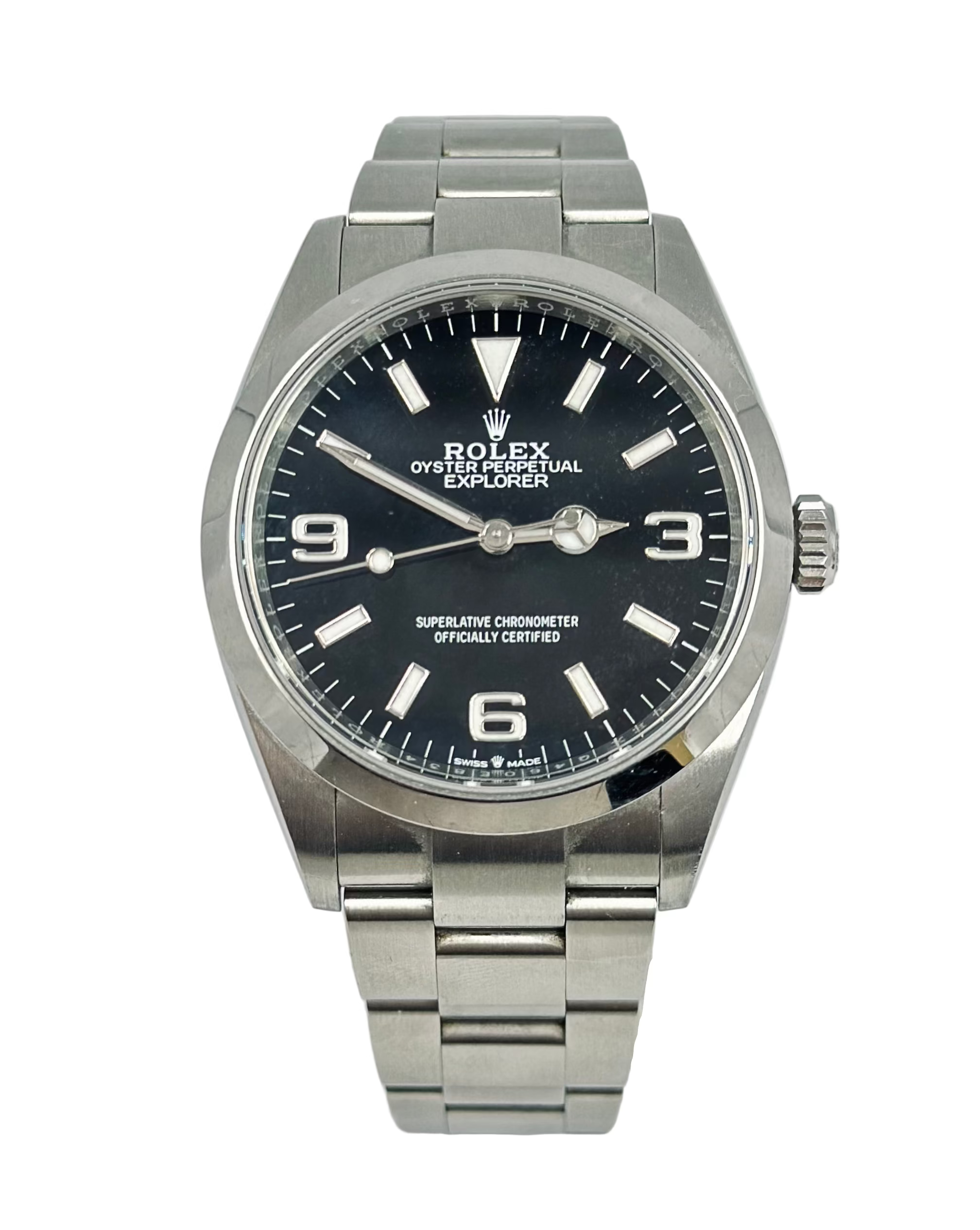 Rolex Explorer Stainless Steel Men's Watch