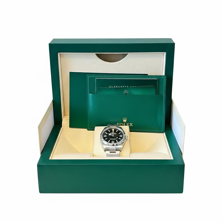 Rolex Explorer Stainless Steel Men's Watch