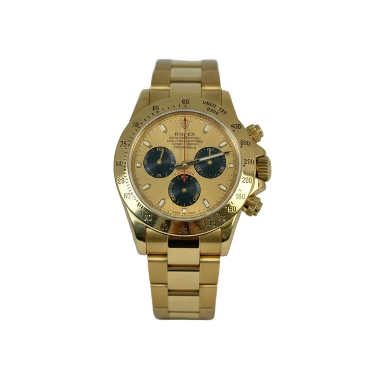 Rolex Daytona Chronograph 18K Yellow Gold Men's Watch