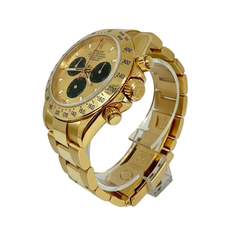 Rolex Daytona Chronograph 18K Yellow Gold Men's Watch