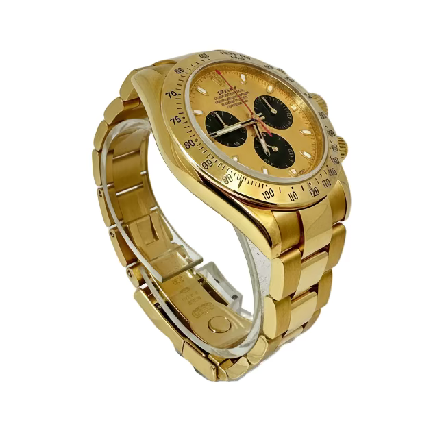 Rolex Daytona Chronograph 18K Yellow Gold Men's Watch