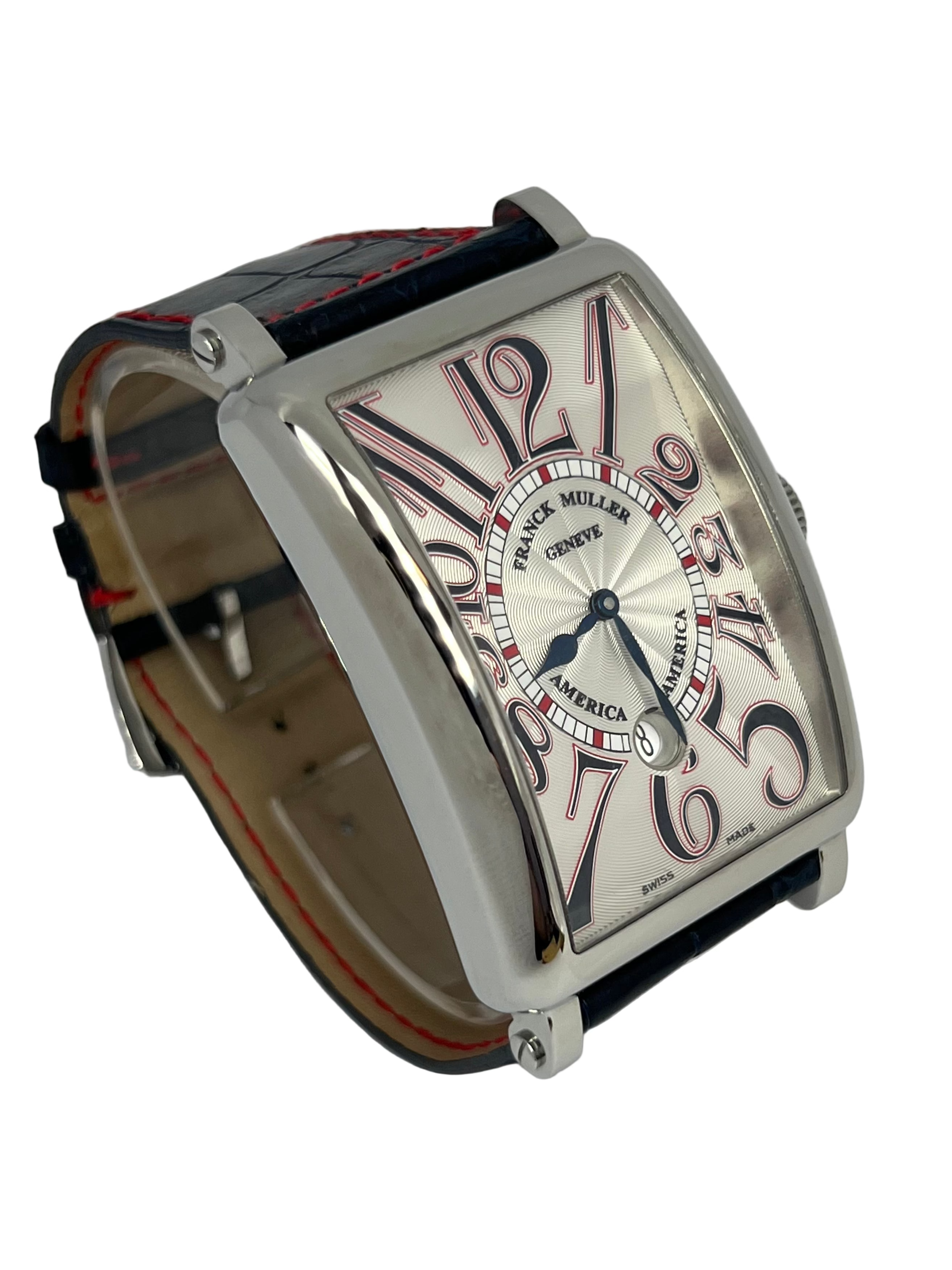 Franck Muller Long Island America Stainless Steel Men's Watch