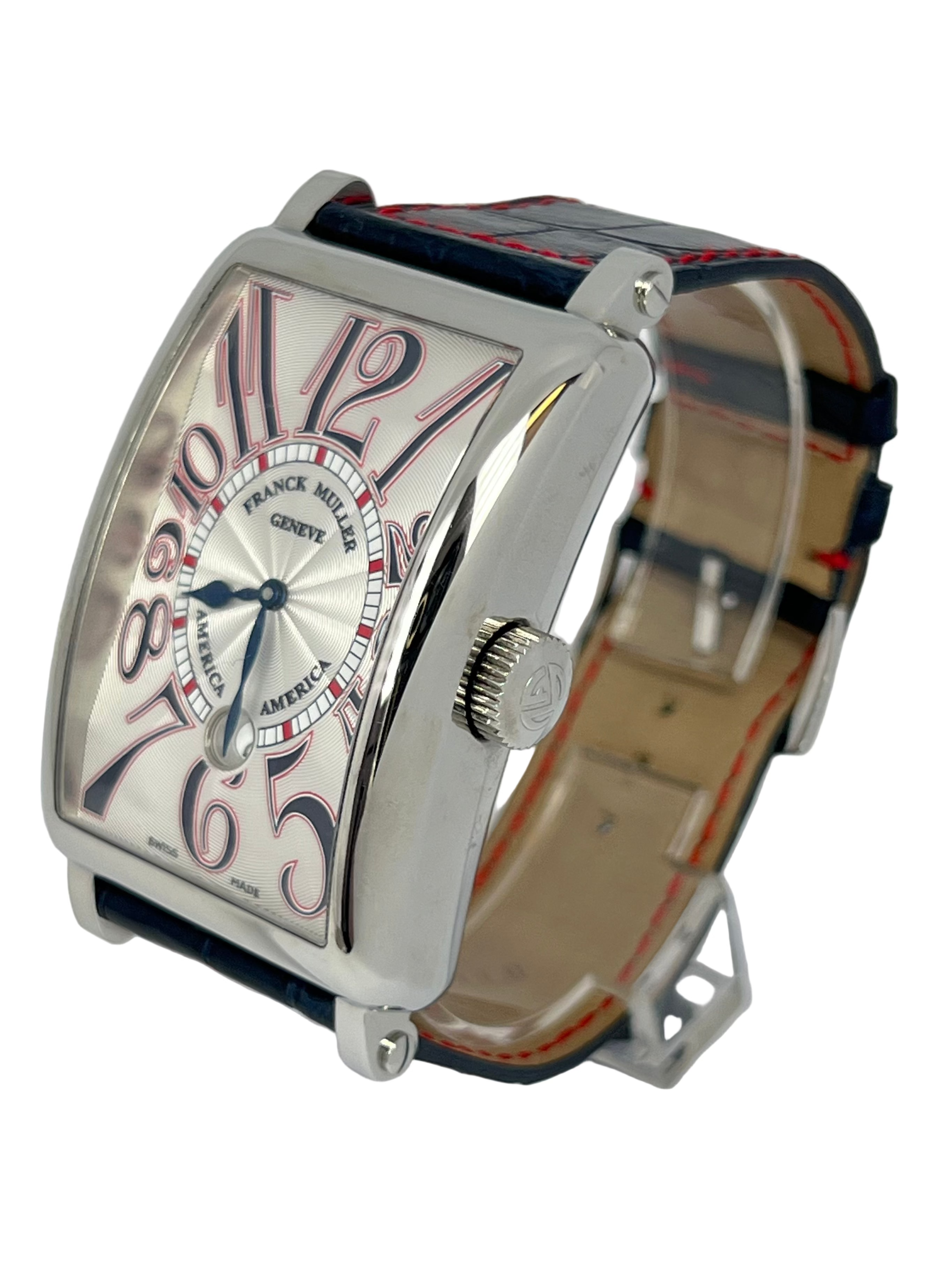 Franck Muller Long Island America Stainless Steel Men's Watch