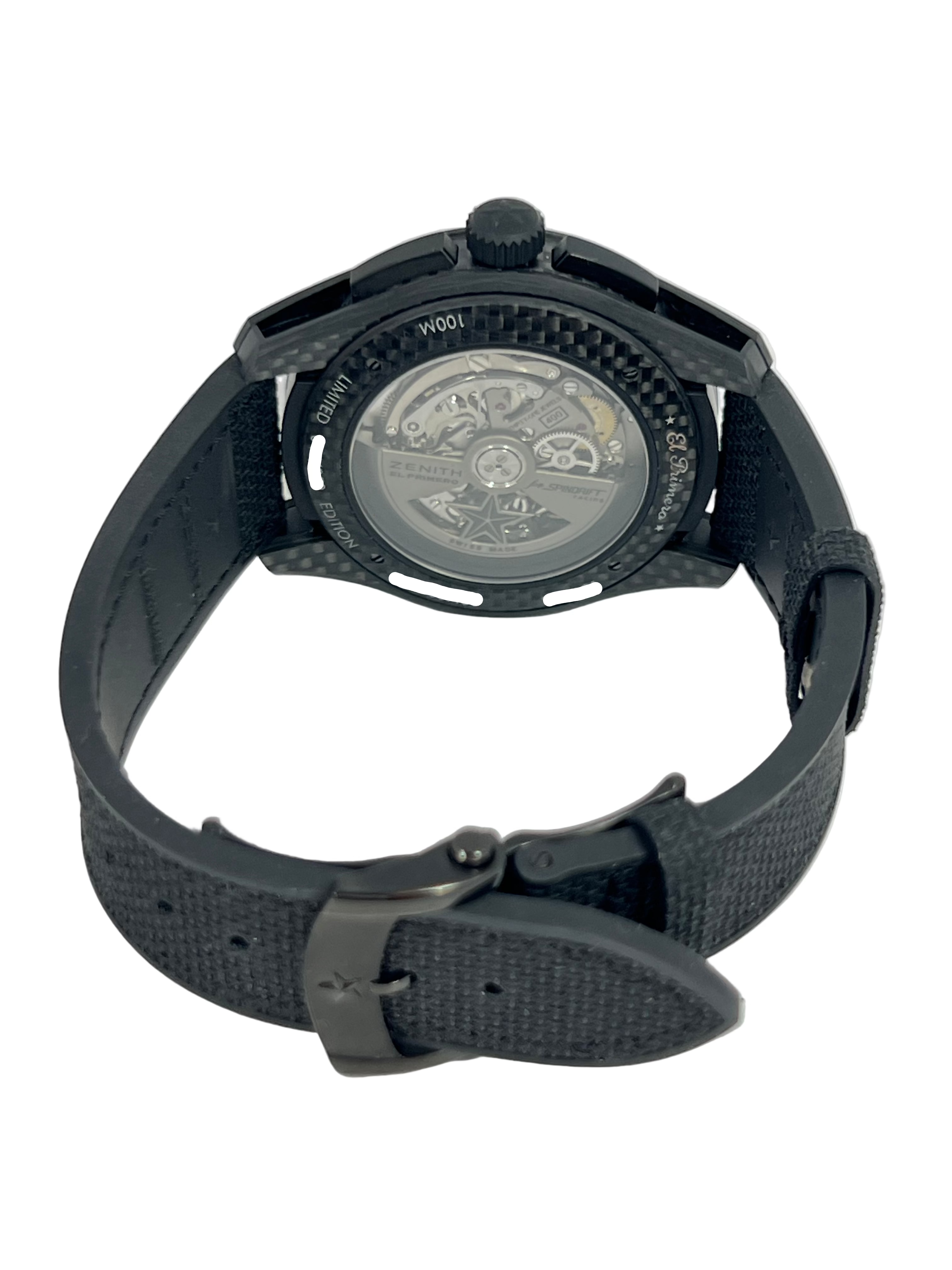 Zenith El Primero Lightweight Aluminum & Carbon Men's Watch