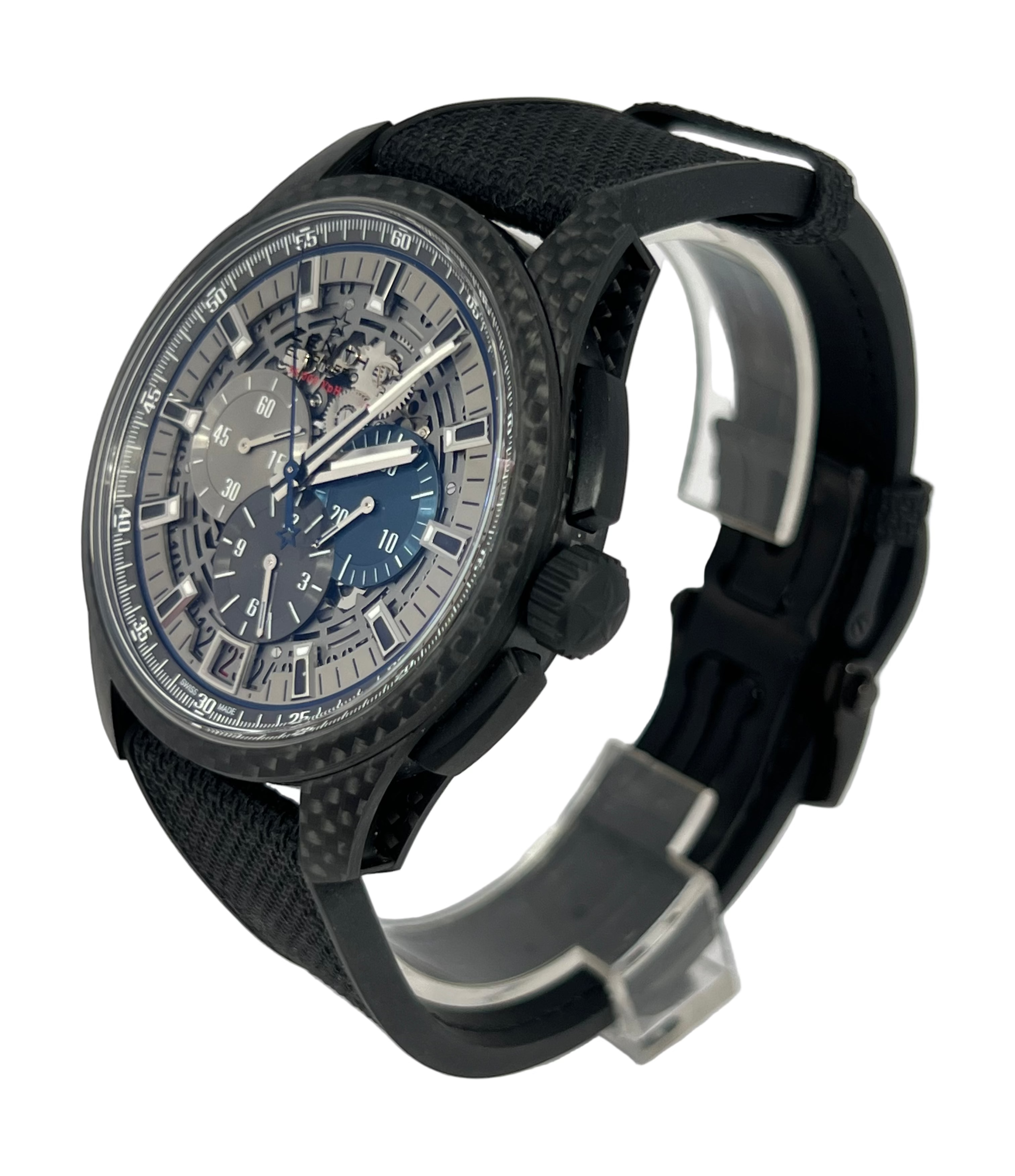 Zenith El Primero Lightweight Aluminum & Carbon Men's Watch