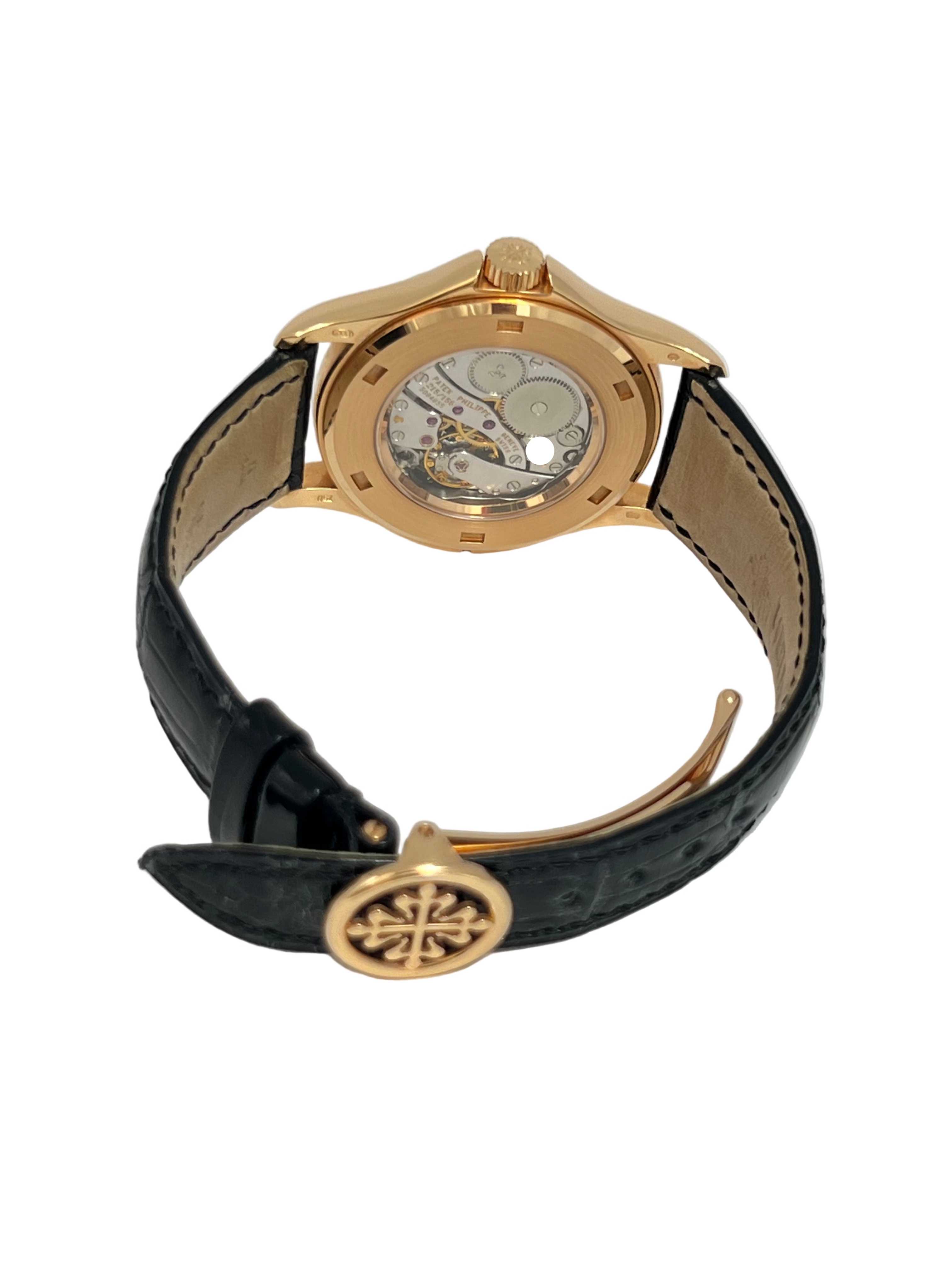 Patek Philippe Calatrava Travel Time 18K Rose Gold Men's Watch