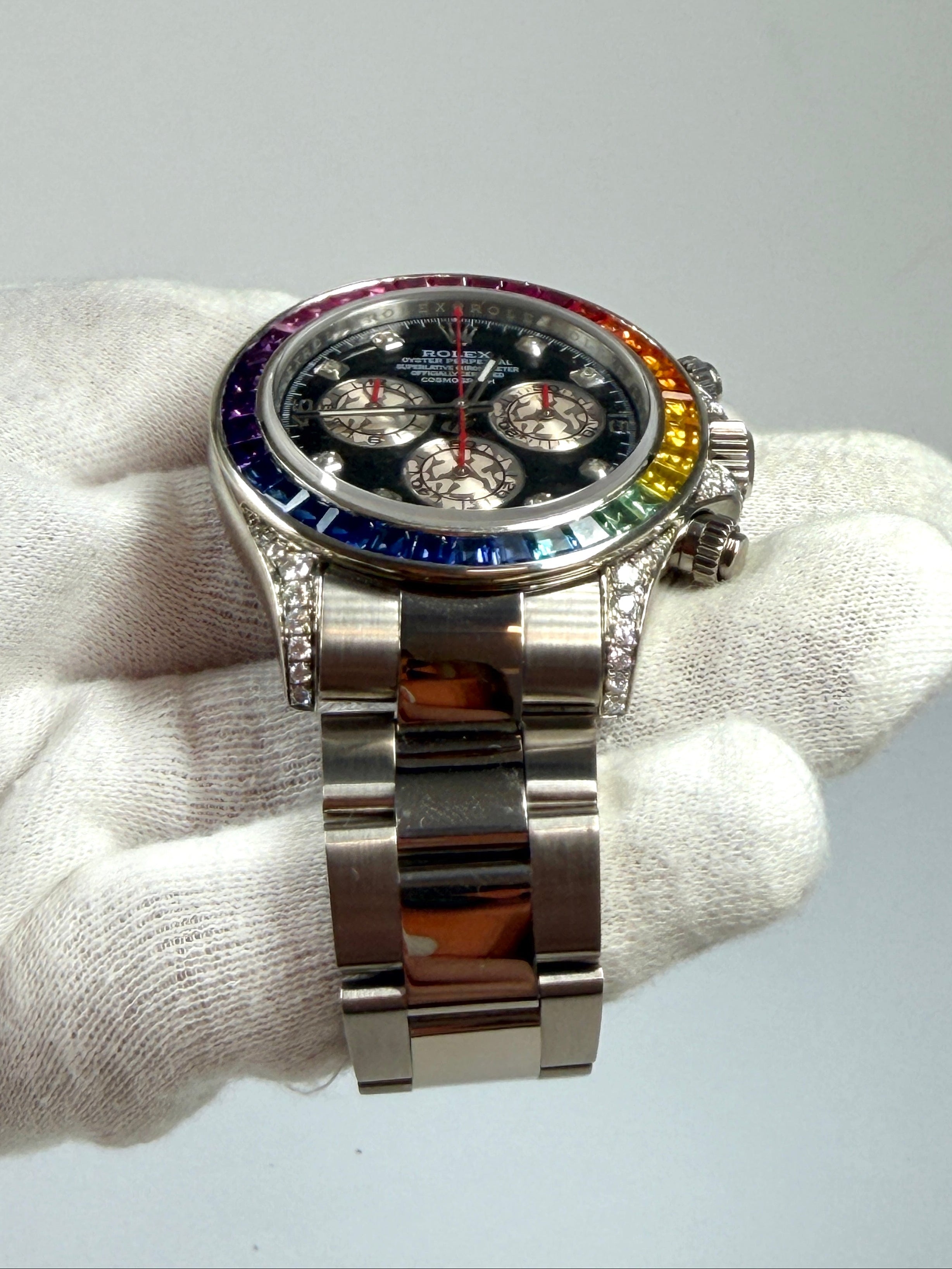 Rolex Daytona Cosmograph 40 mm 18K White Gold Unisex Watch