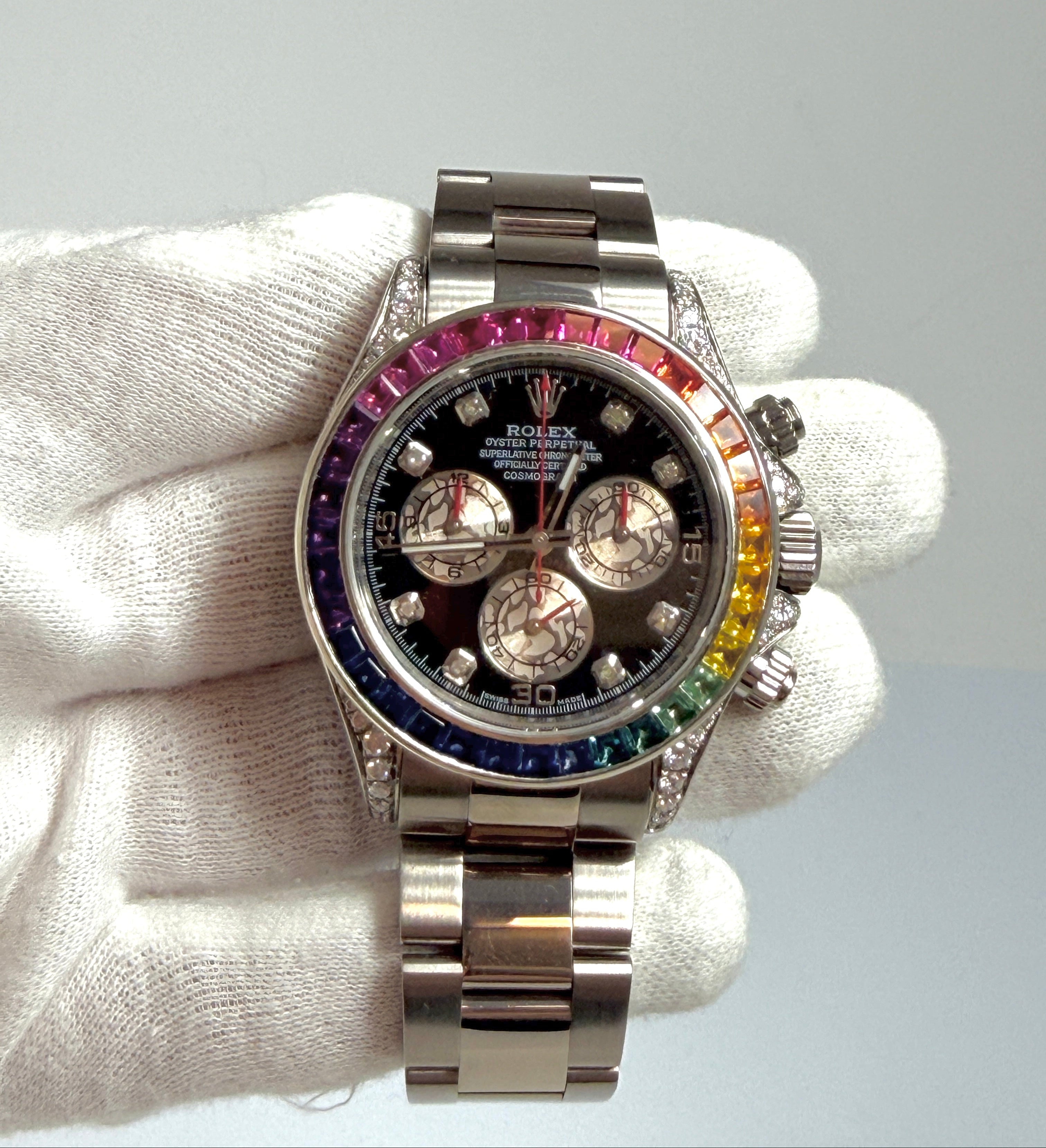 Rolex Daytona Cosmograph 40 mm 18K White Gold Unisex Watch