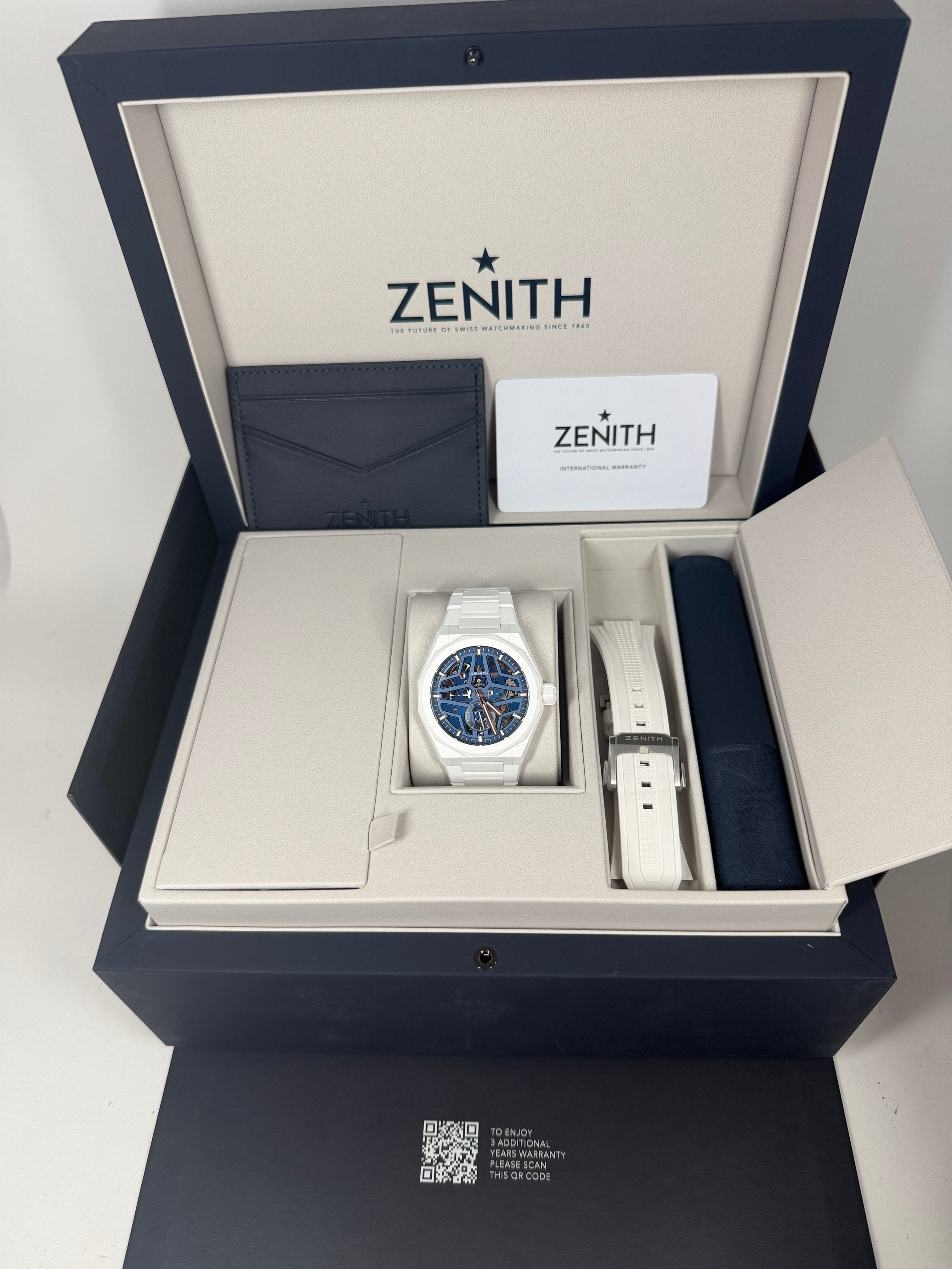 Zenith Defy Skyline Skeleton Ceramic Men’s Watch