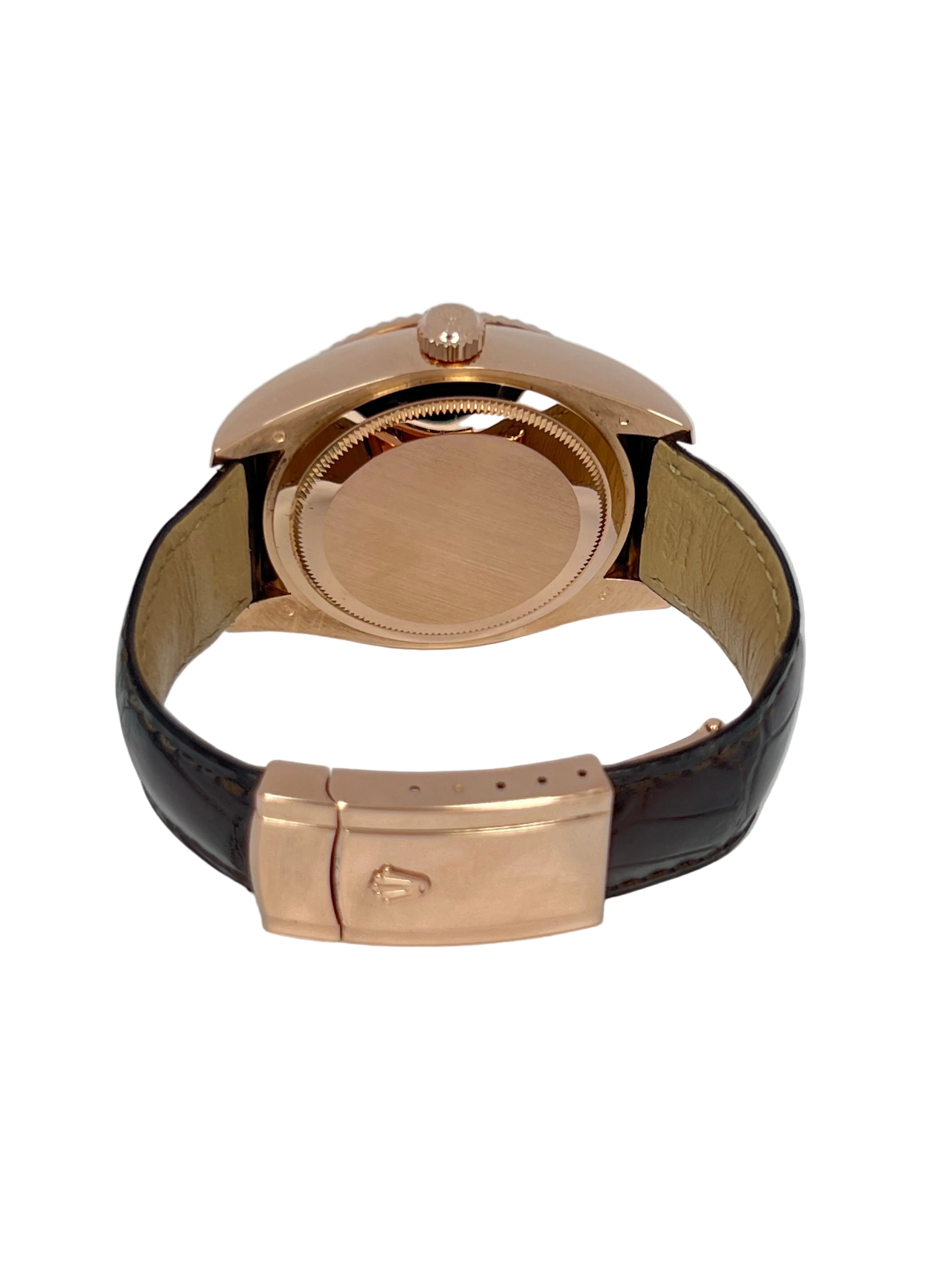 Rolex Sky-Dweller 18K Everose Gold Men’s Watch