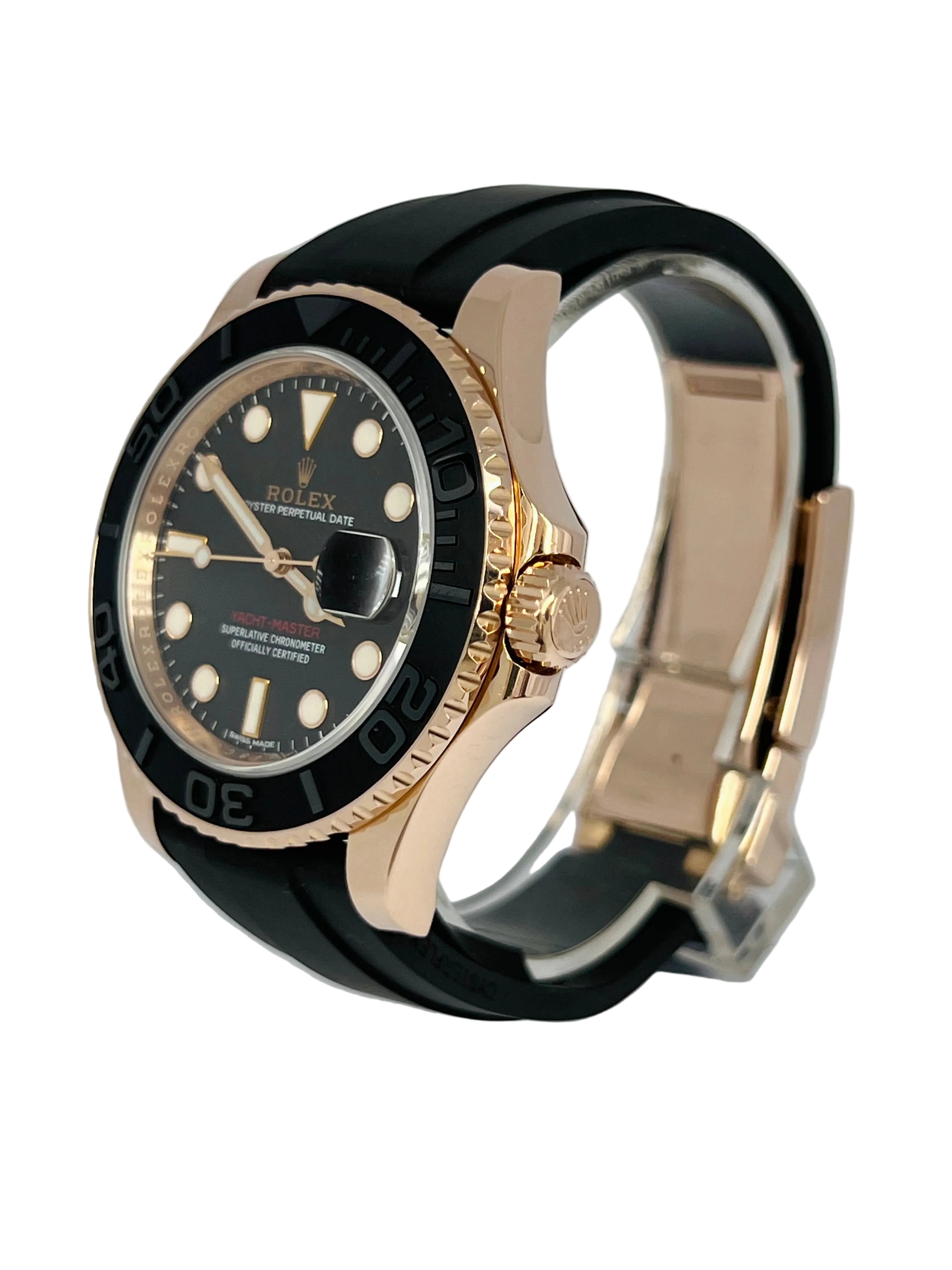 Rolex Yacht-Master 40mm 18K Everose Gold Men’s Watch