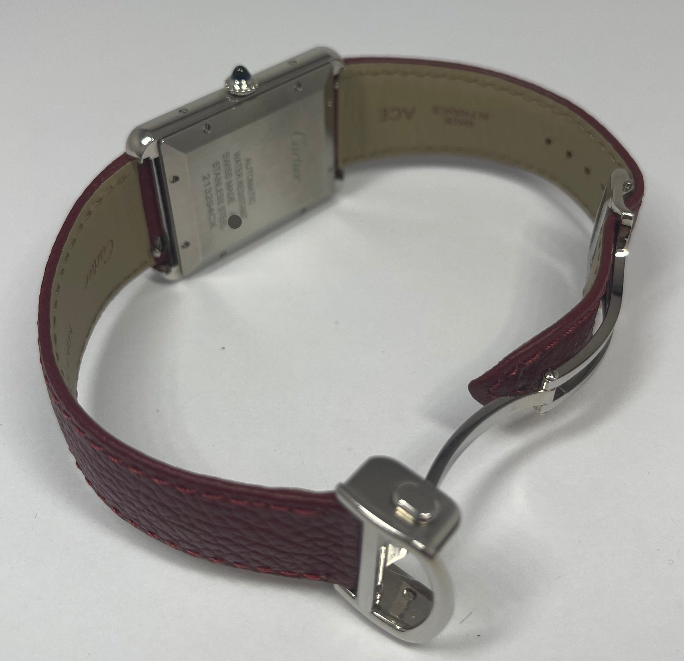 Cartier Tank Must XL Stainless Steel Men's Watch