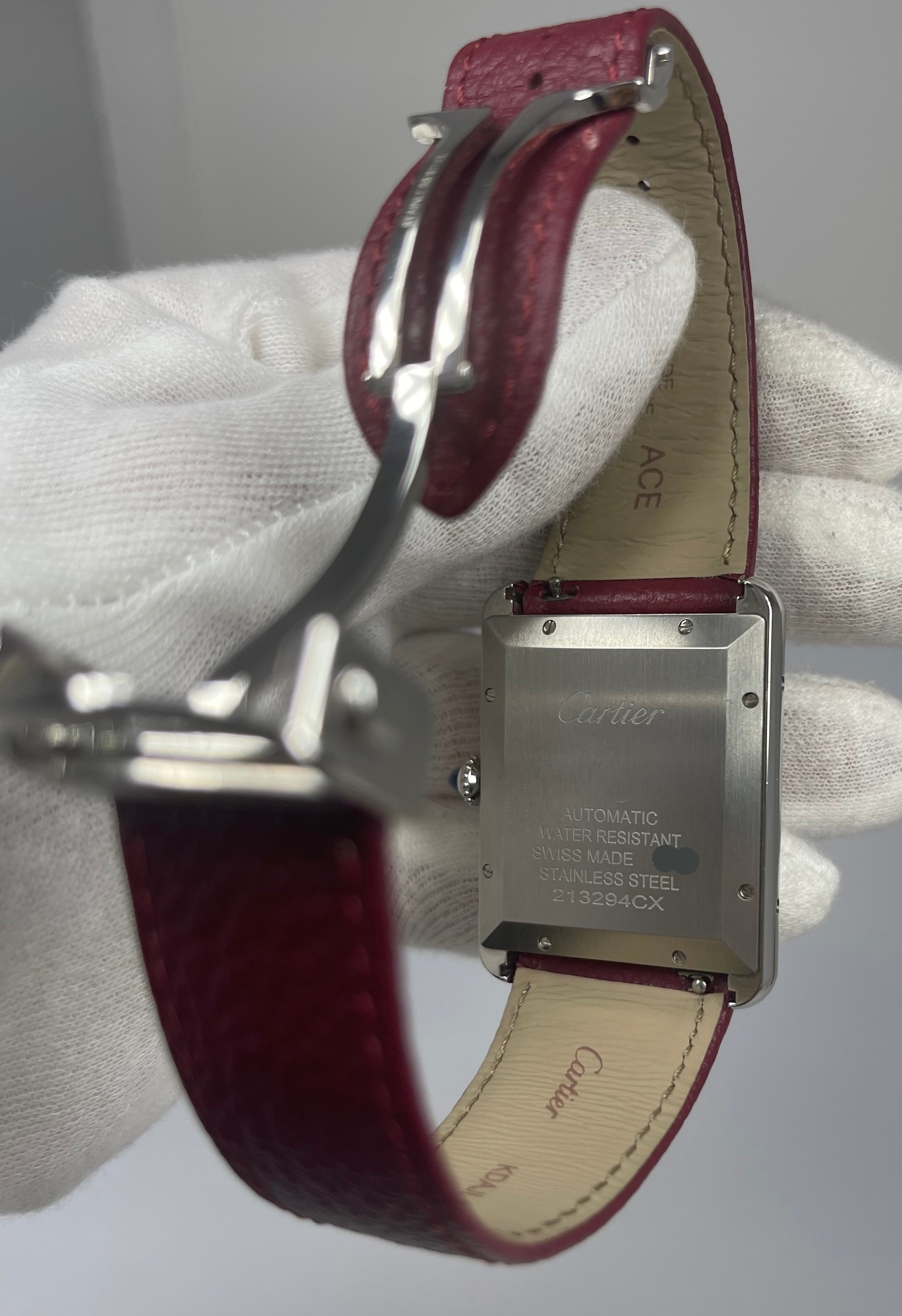 Cartier Tank Must XL Stainless Steel Men's Watch