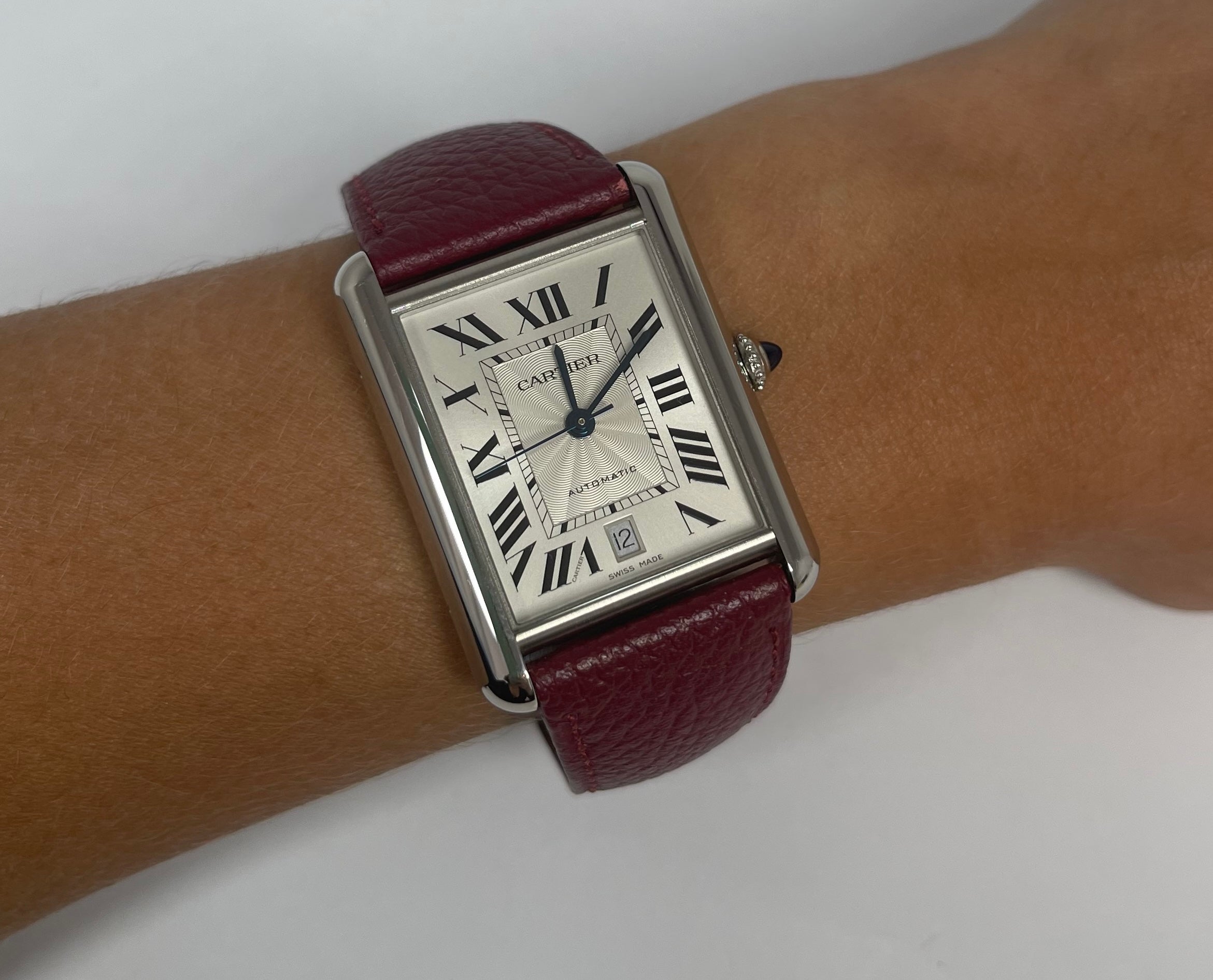 Cartier Tank Must XL Stainless Steel Men's Watch
