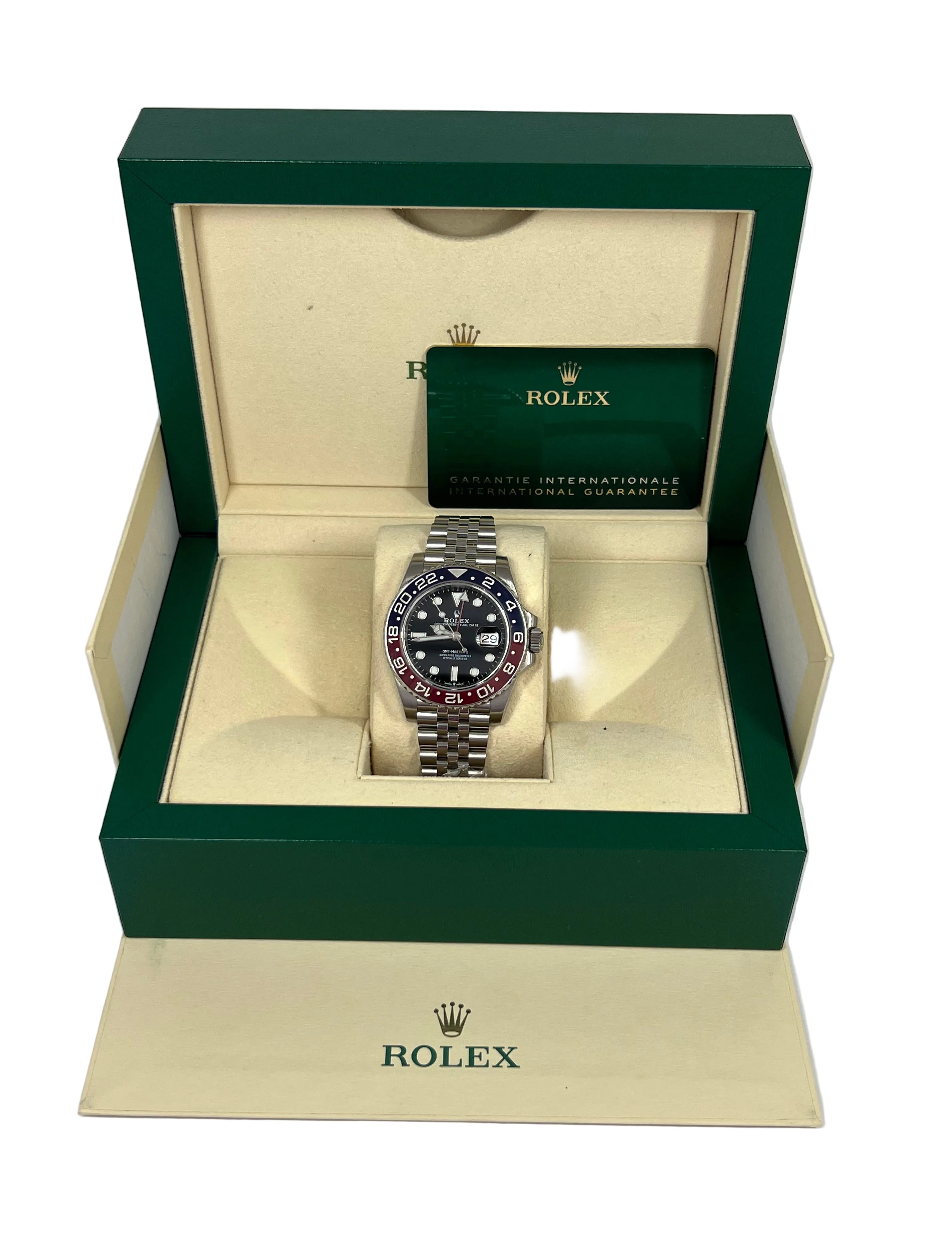 Rolex GMT-Master II 40 mm Stainless Steel Men’s Watch